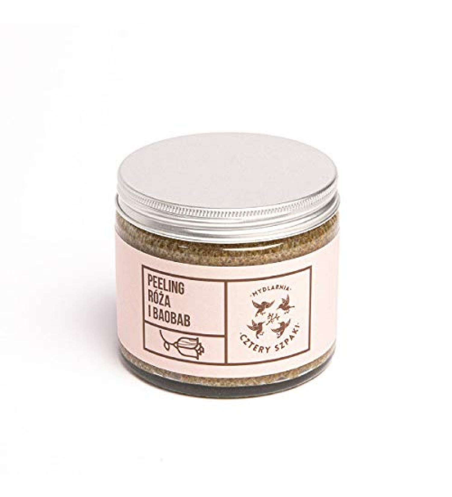 MYDLARNIA 4SZPAKI pink scrub and baobab with cane sugar - 200 ml