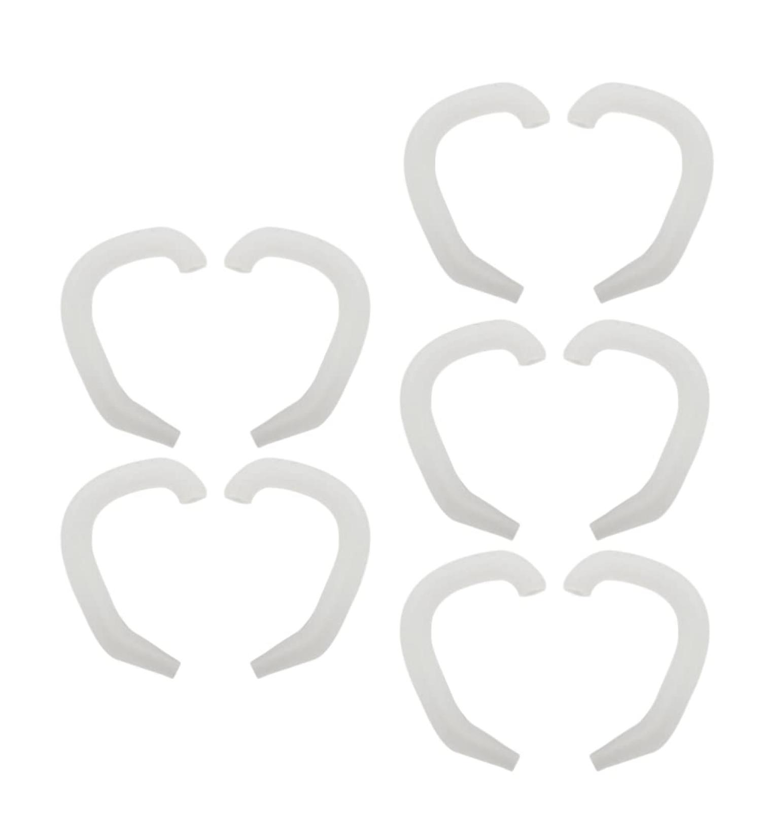 Corrector De Ojeras 5 Pairs Ear Corrector Silicone - White Invisible Tape for Valgus Correction and Flared Ears - Buy Online on GoSupps.com