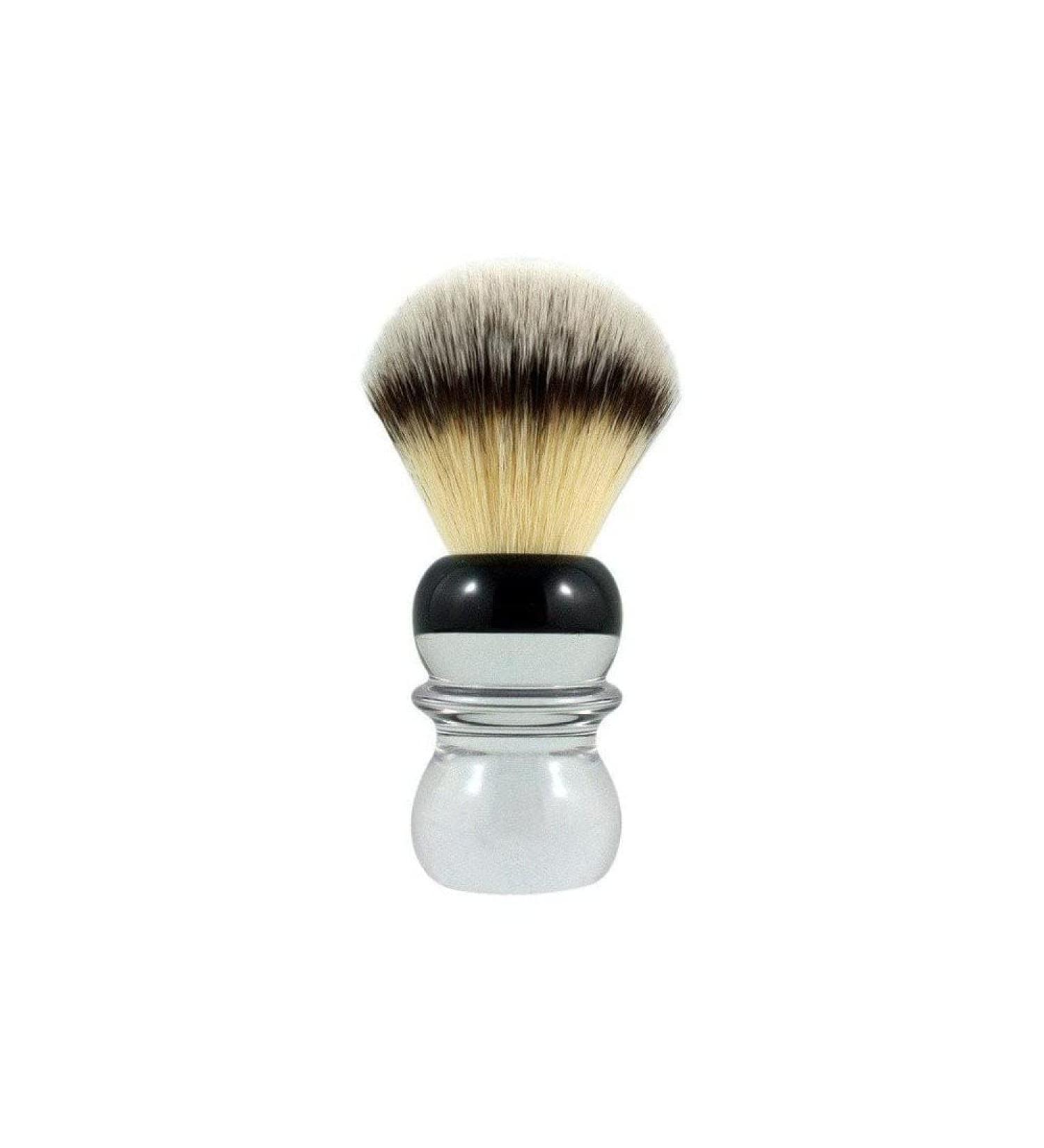 Razorock BC "Silvertip" Plissoft synthetic shaving brush. 24mm knot 150g