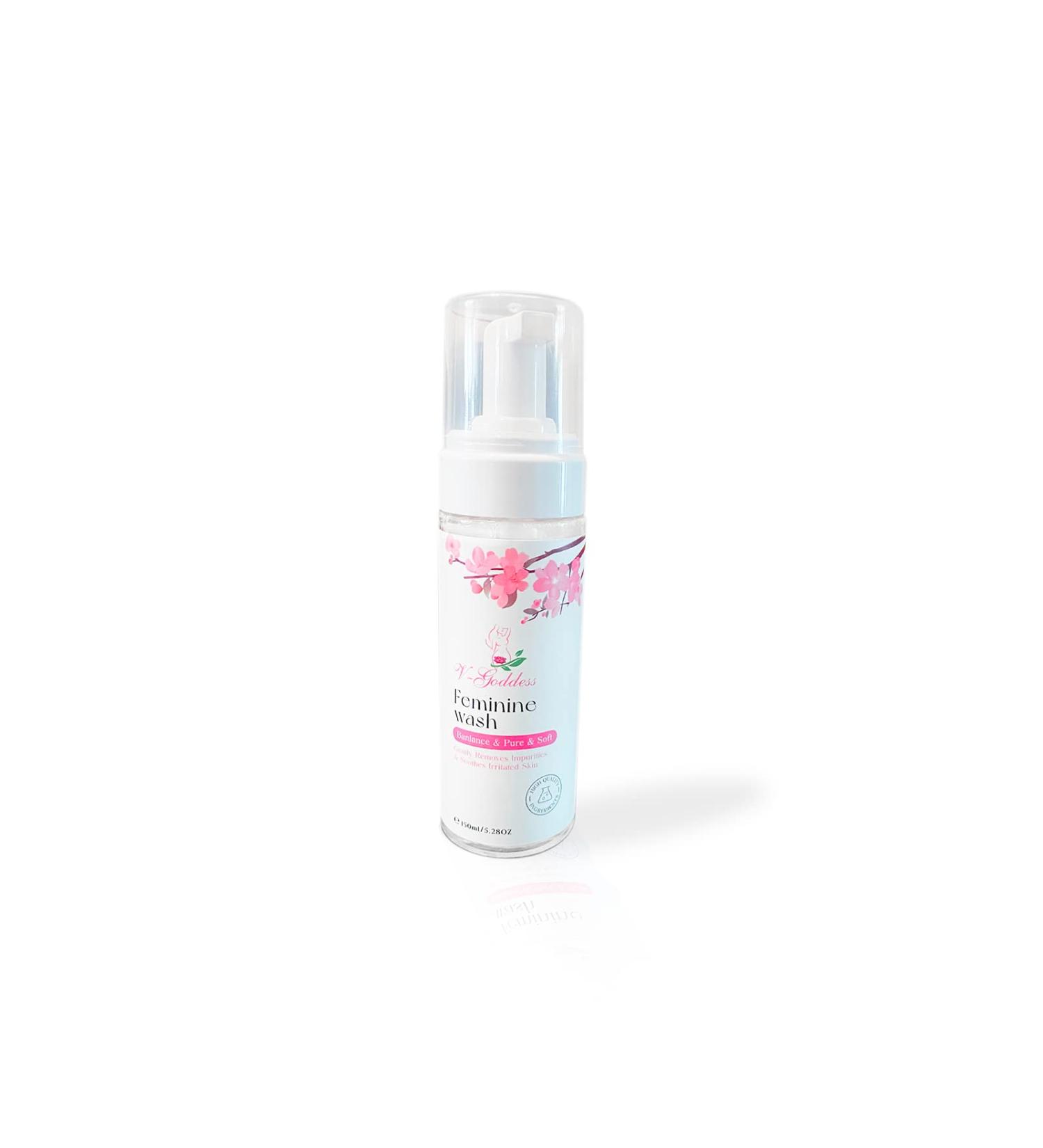 Feminine Wash Unscented | All Natural 100% Vegan | Safe for Sensitive Skin 150ml - Shop Now - Buy Online on GoSupps.com