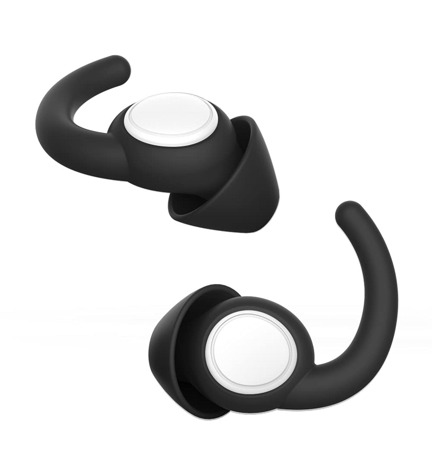 Wutan Earplugs - Reusable Silicone Noise-Reducing Earplugs for Sleeping Swimming & Concerts | Adult Hearing Protection (White) - Buy Online on GoSupps.com