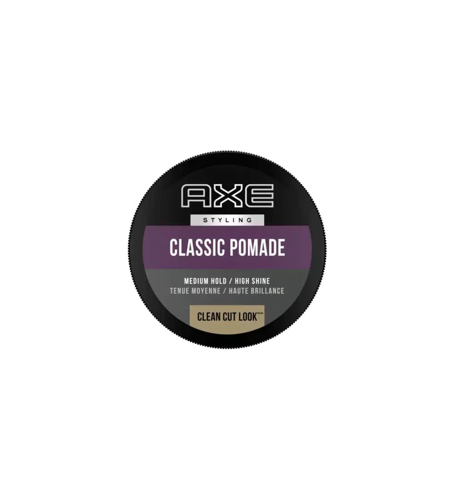 AXE Clean Cut Look Hair Pomade 2.64 oz - Classic Styling for a Polished Finish | International Shipping Available - Buy Online on GoSupps.com