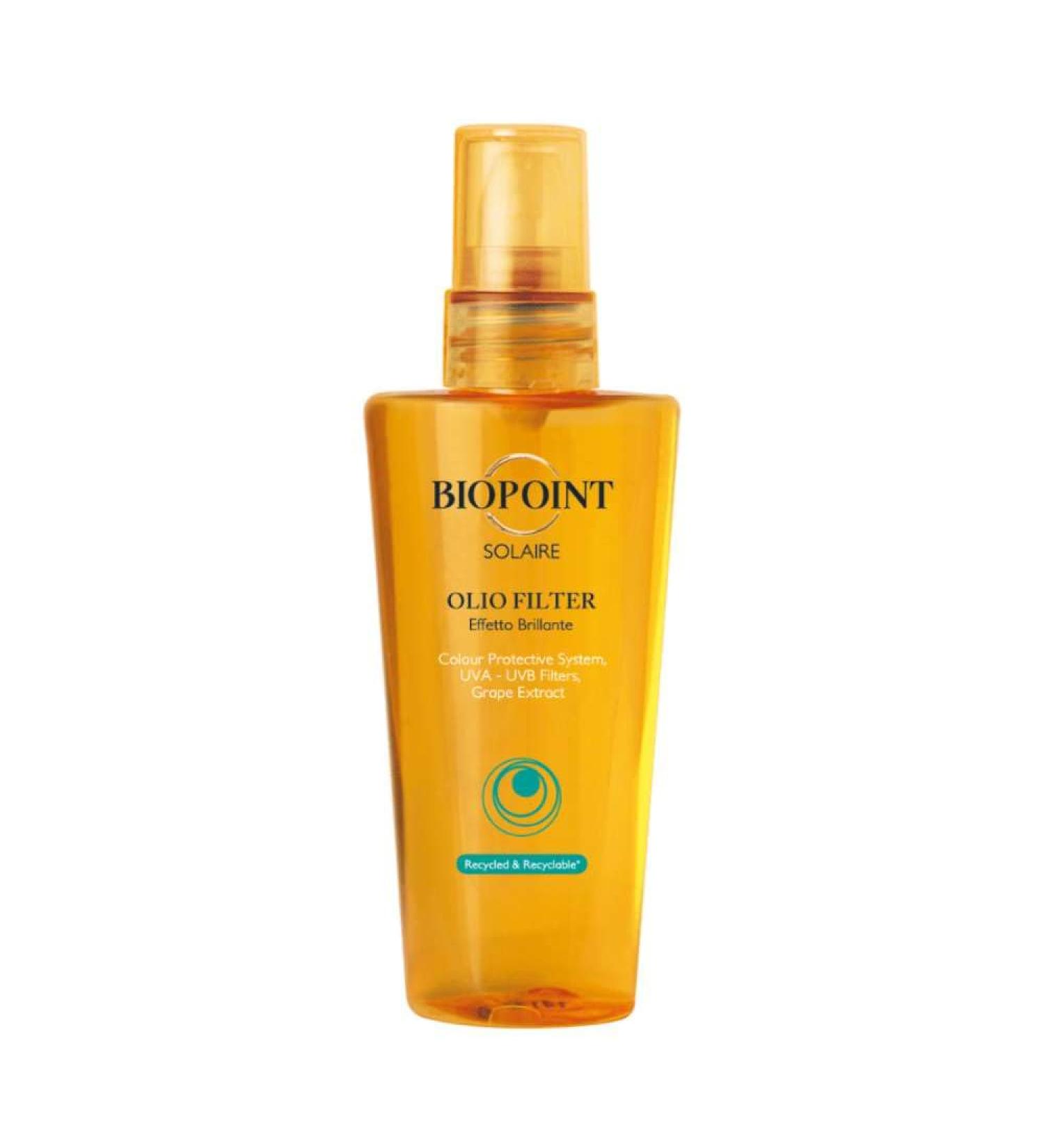 hair sun olio filter effeto liscio 100ml