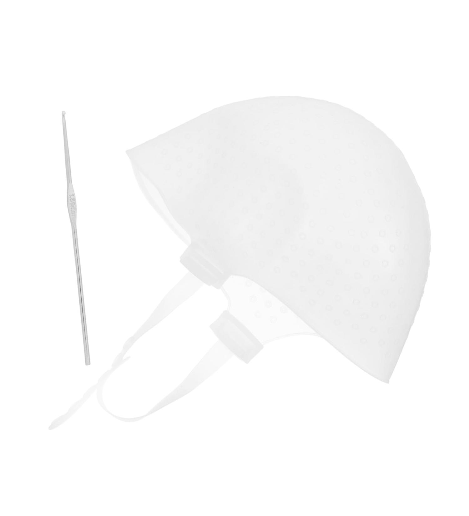 Beavorty Bonnet de Coloration R utilisable avec Crochet et Aiguille pour M ches et Produits de Coloration Capillaire Outil de Coiffure Domicile - Buy Online on GoSupps.com