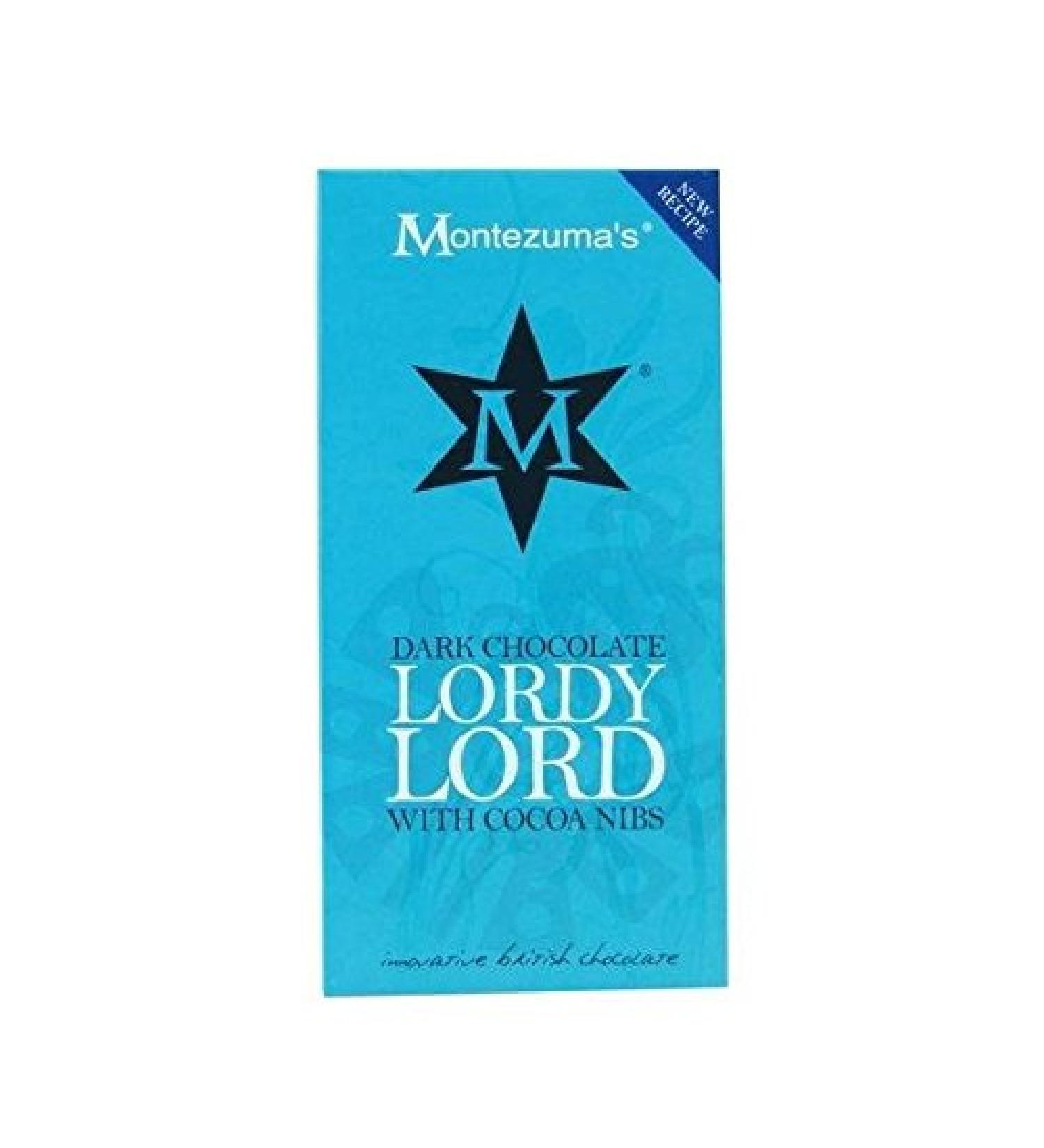 Montezuma 12 x Lordy Lord Bars (100g) - Montezumas Chocolate
