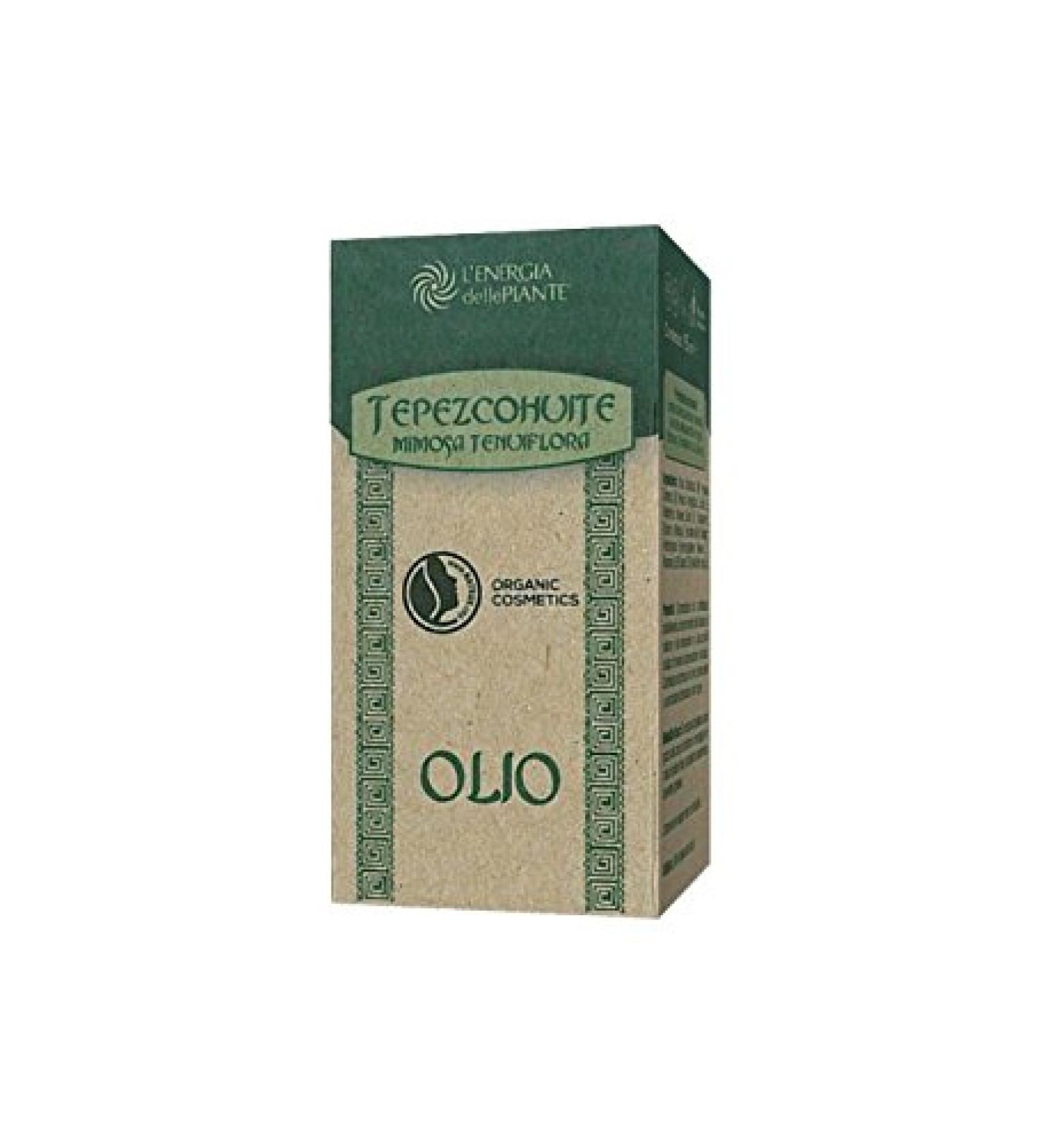 l'energia delle piante Tepezcohuite Organic Oil 15 ml