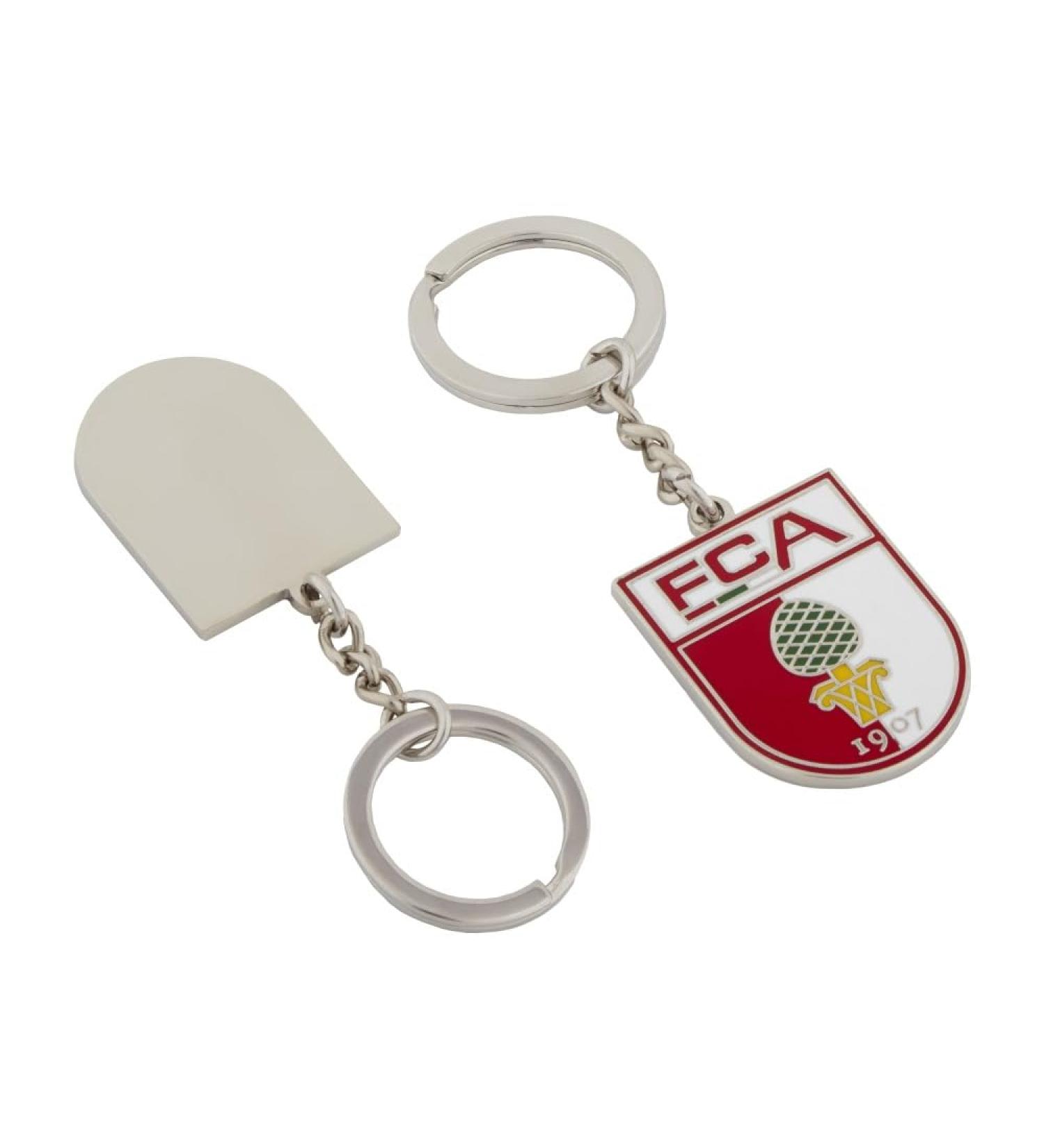 FC Augsburg FCA keychain ** Logo crest **
