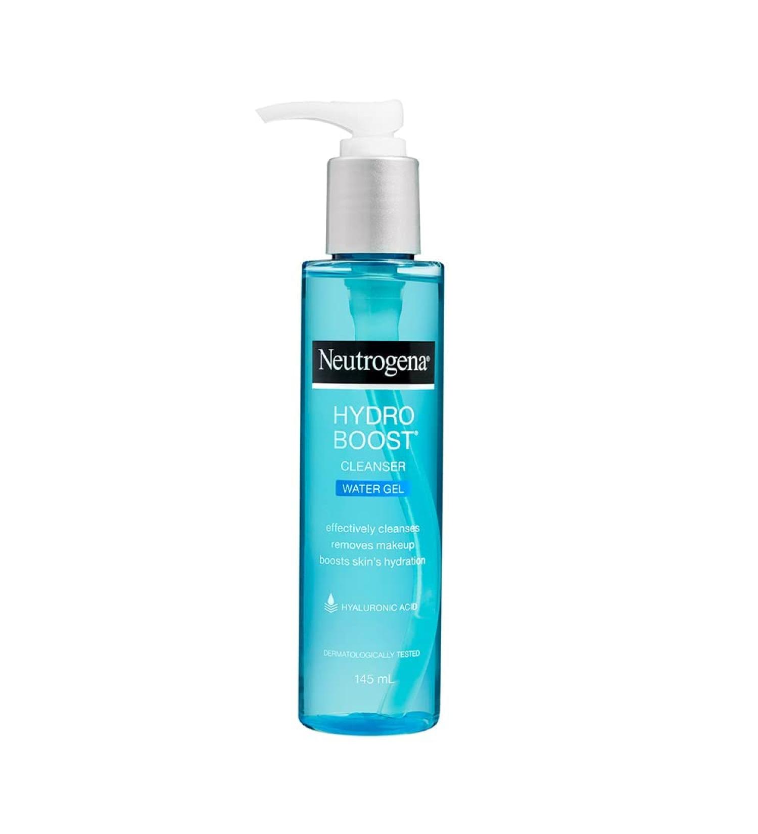 Neutrogena Hydro Boost Water Gel Cleanser - 145 ml | Hydrating & Refreshing | Buy Internationally - Buy Online on GoSupps.com