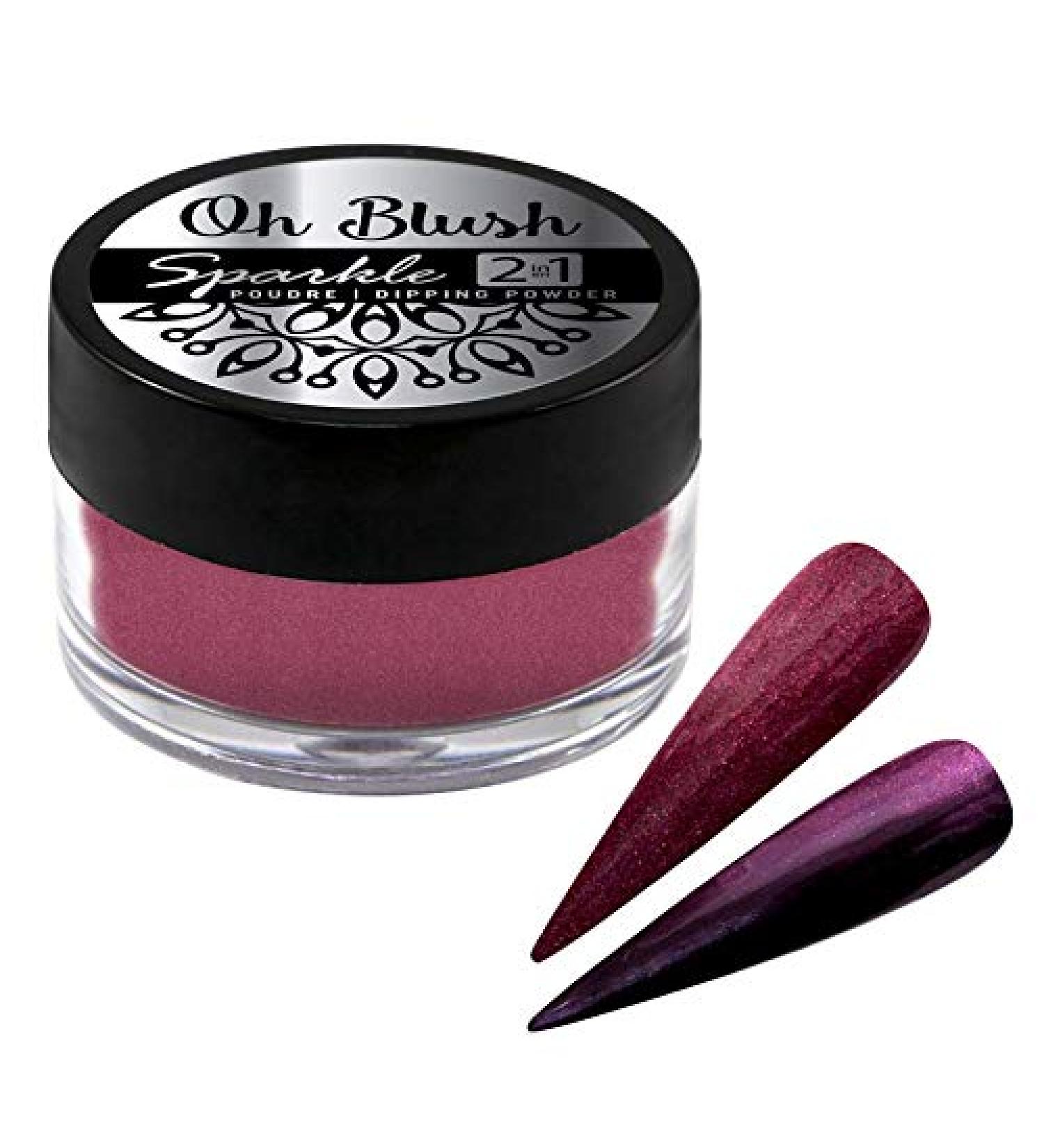 Oh Blush Sparkle 2 in 1 Powder - 1009 Red Velvet (0.5oz)