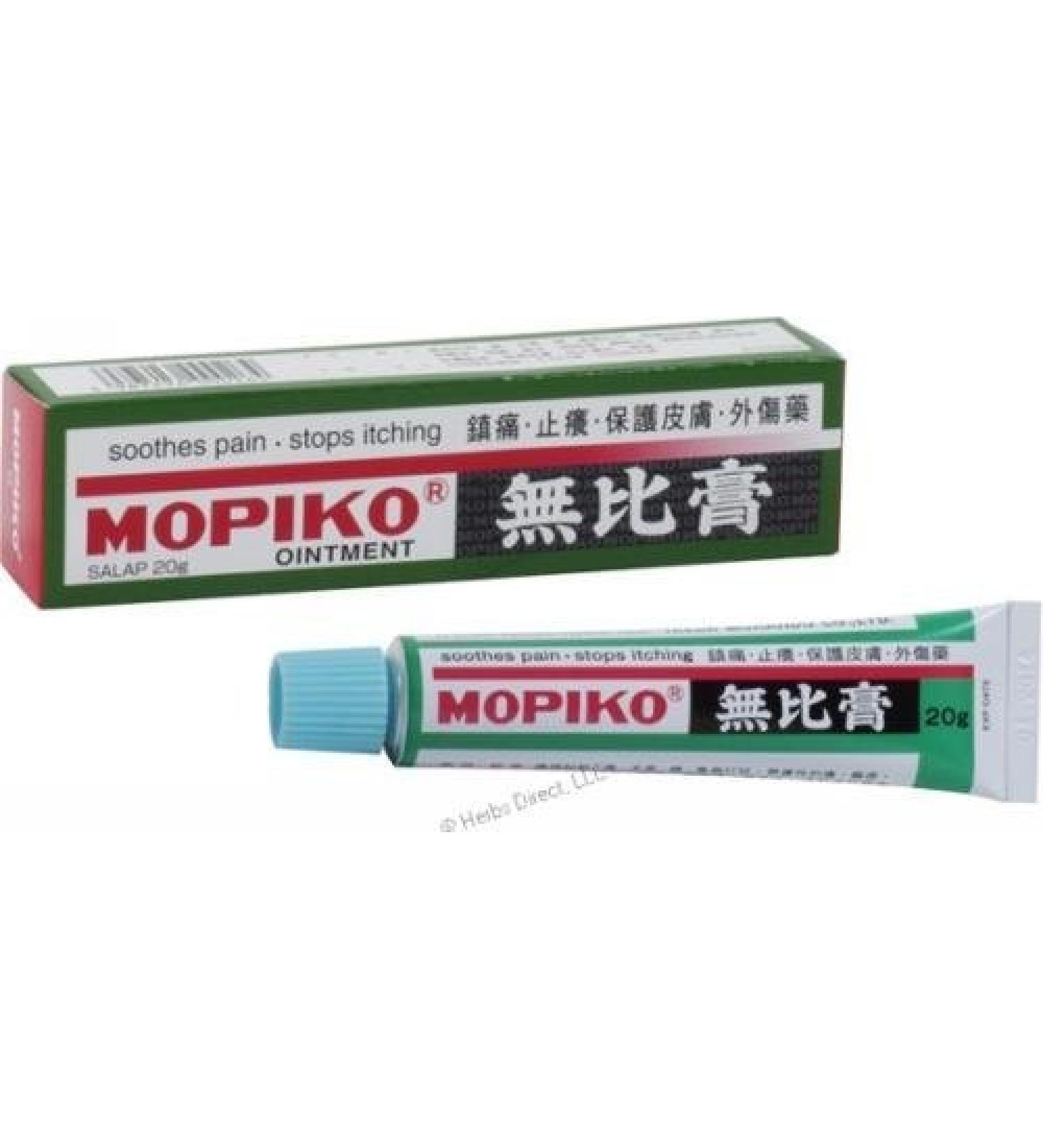 Mopiko Ointment Salap - Soothes Pain and Stop Itching - 20g Tube