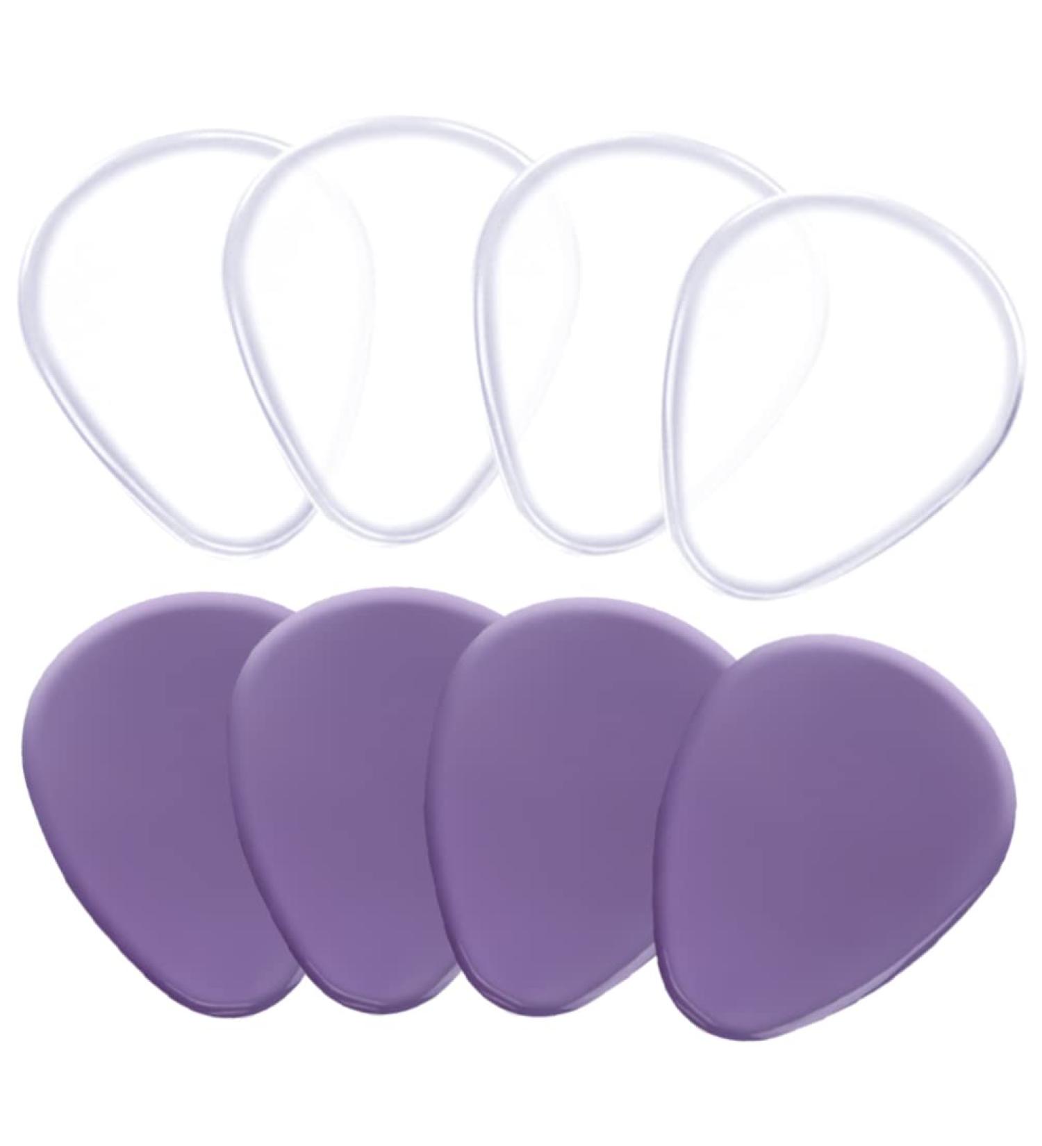 Buy Minkissy 4 Pairs Gel Forefoot Pads - Metatarsal & Heel Inserts for Women | Non-Slip Foot Cushion Protection - Buy Online on GoSupps.com