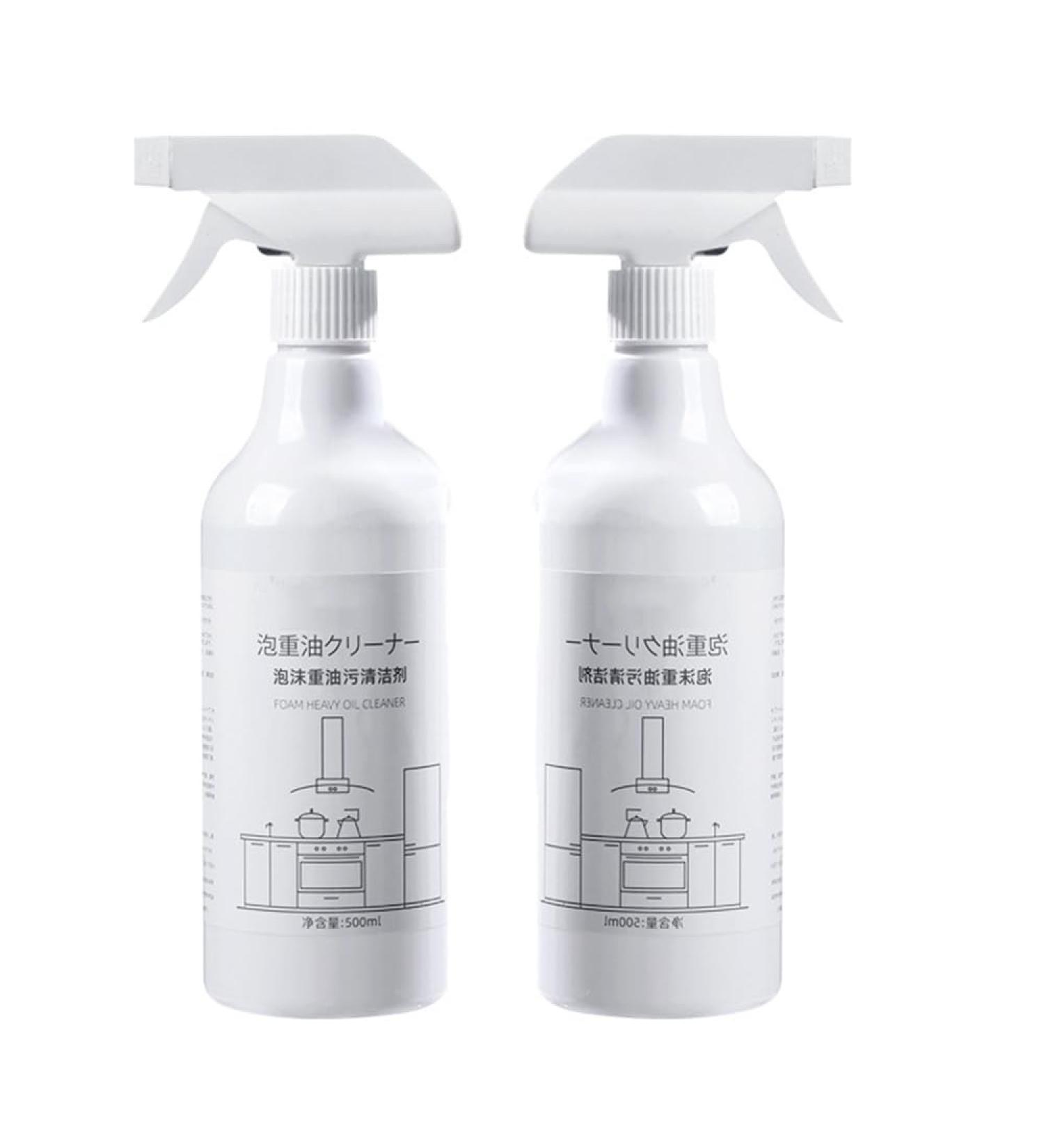 Wechoide Kitchen Splash Foam Spray Tablets All Purpose Kitchen Cleaner for Cleaning Tiles Kitchen Ventilator 500ml - Buy Online on GoSupps.com