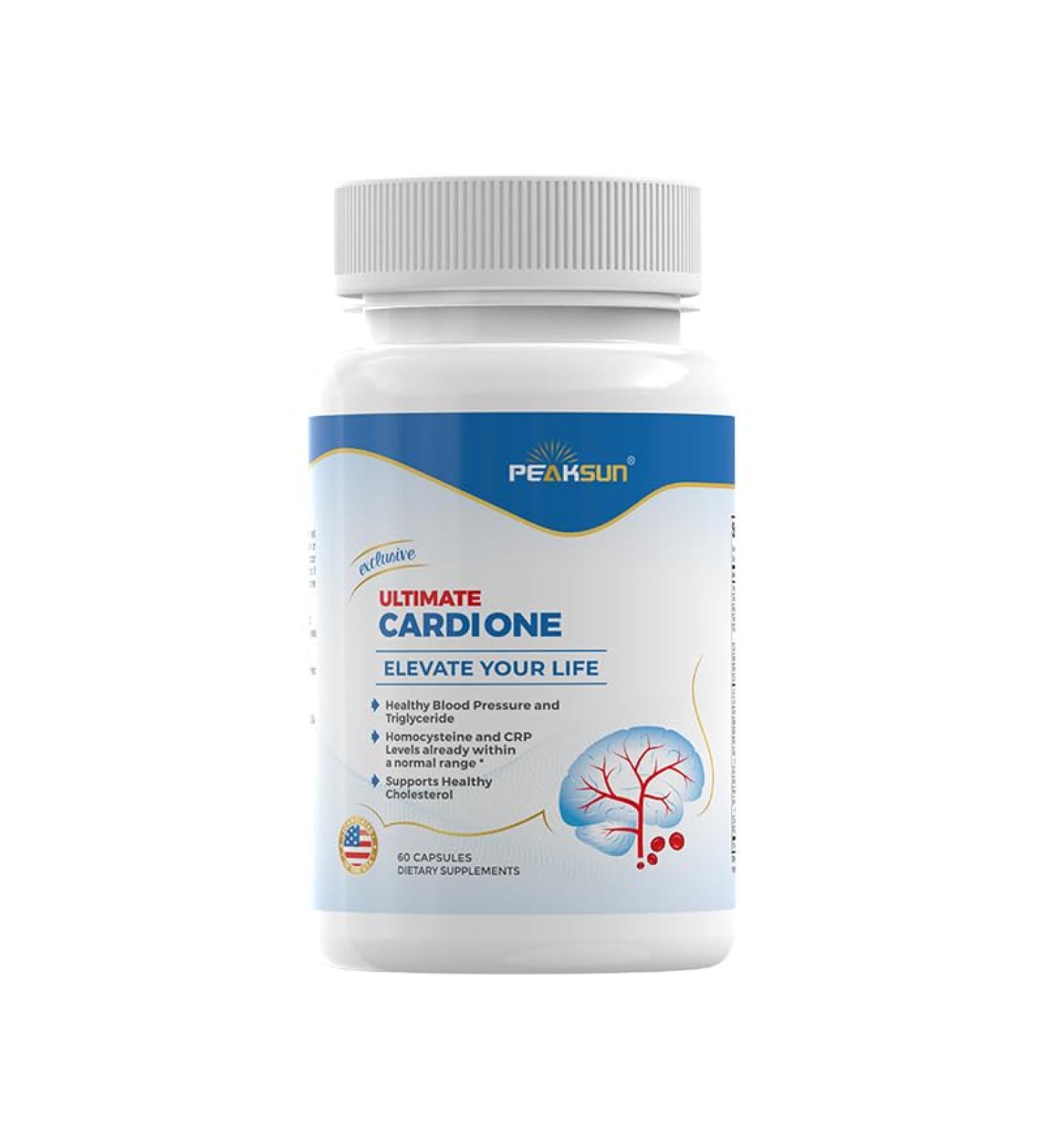 PEAKSUN Brain Express Capsules 60 Capsules - one Month Supply |Brain Health Support That enhances Memory Cognitive Health and Mental Alertness - Buy Online on GoSupps.com
