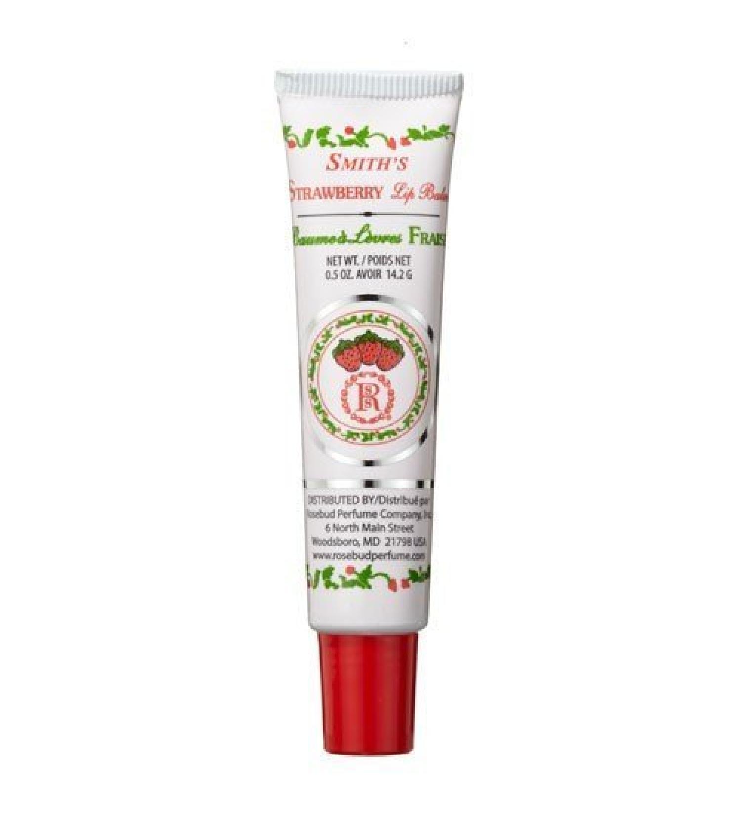 Rosebud Lip Balm Tube Strawberry 0.5 Ounce - Pack of 1 - Buy Online on GoSupps.com