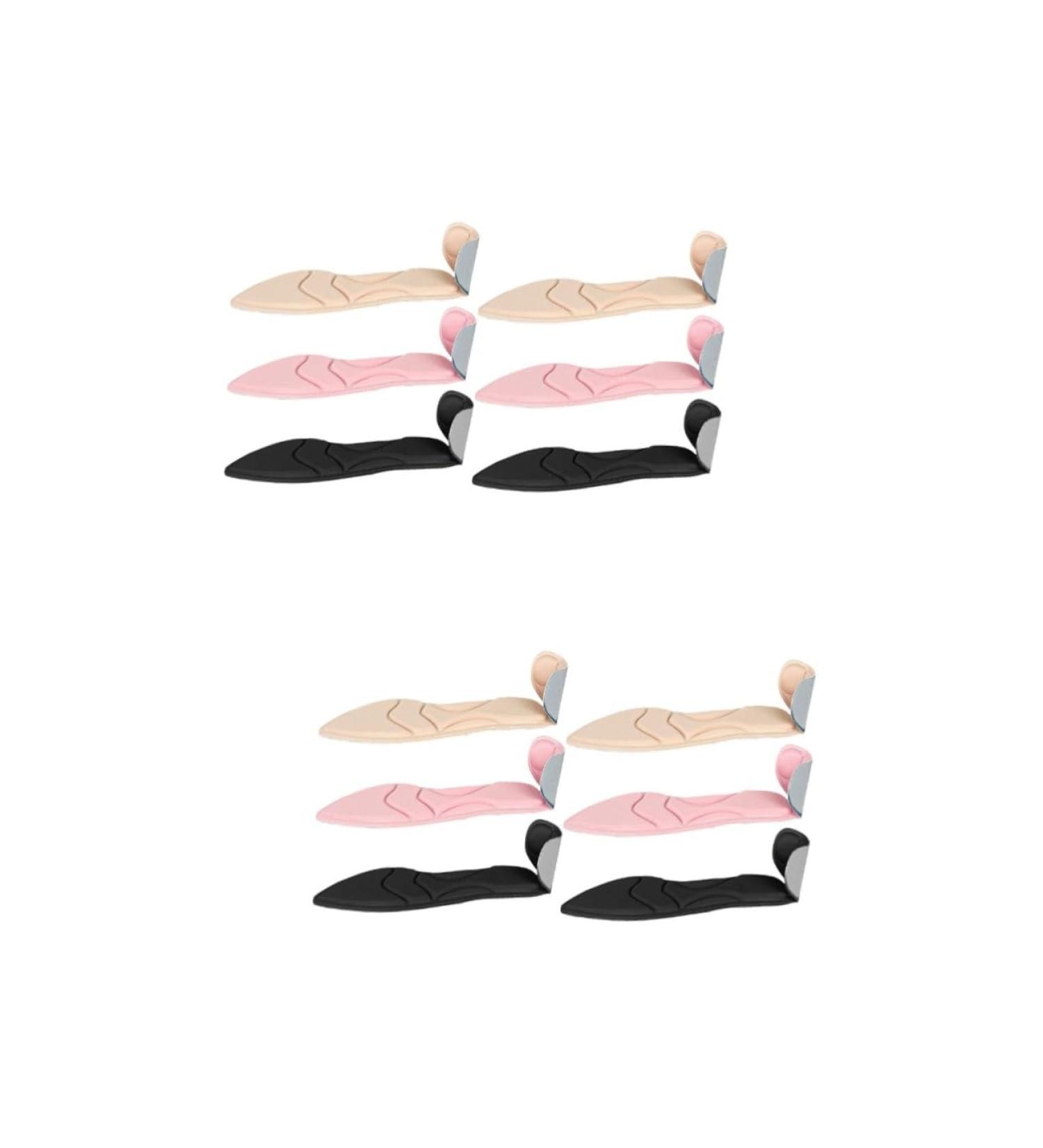 NOLITOY High Heel Insoles - 6 Pairs Non-Slip Heel Pads & Cushions for Big Shoes | Ultimate Heel Protection & Comfort - Buy Online on GoSupps.com