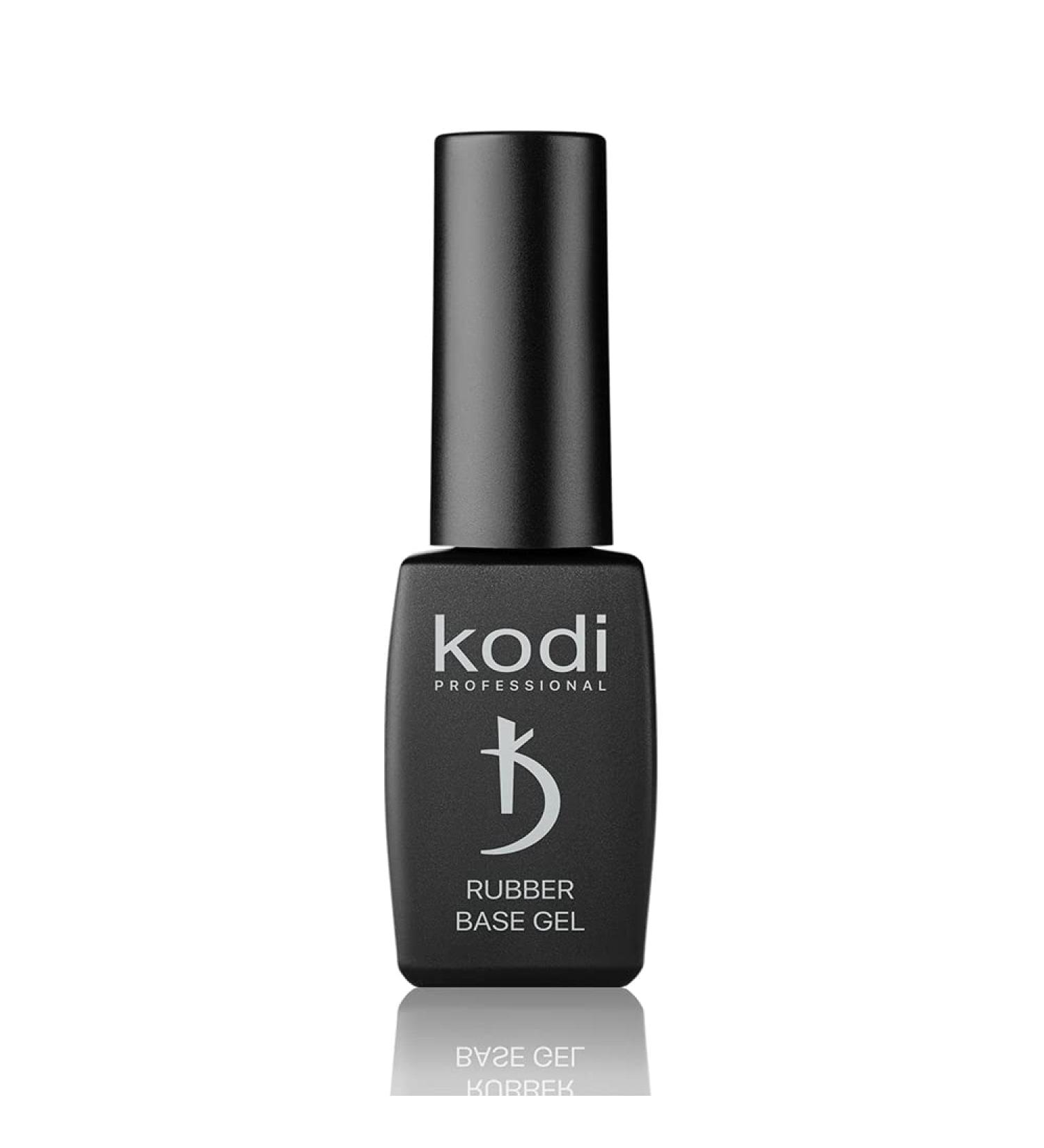 Kodi Professional Rubber Base Gel - Clear LED/UV Nail Coat - 8ml - Soak Off Formula - Buy Online on GoSupps.com