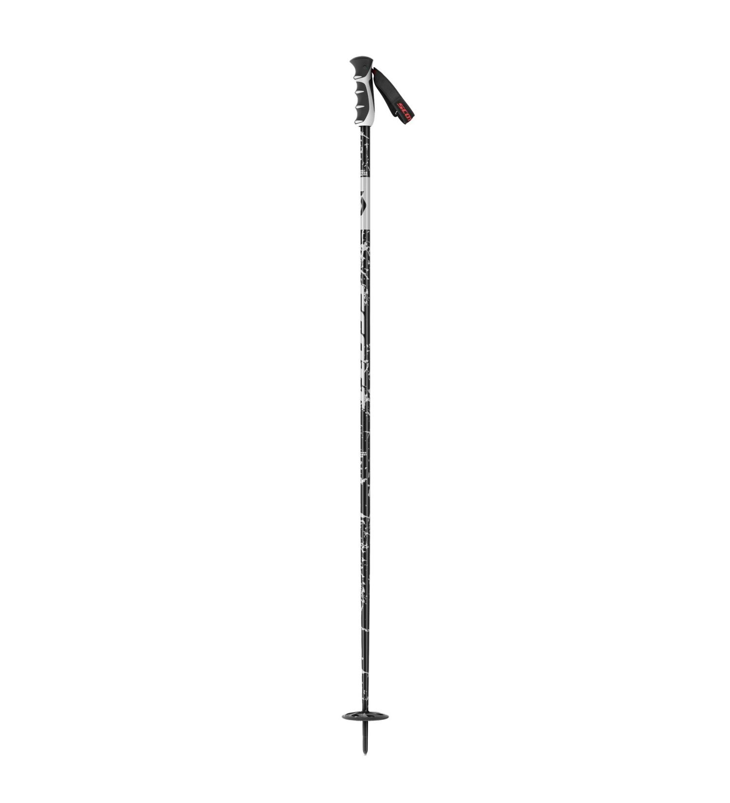 SCOTT Team Issue SRS Ski Poles (Black, 130) 2022/23