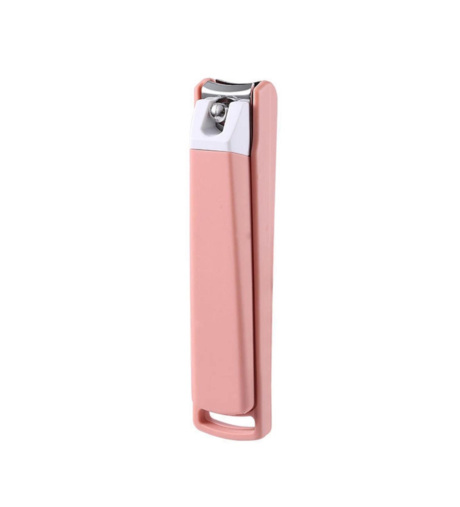 SJLS Nail Clippers with StorageBox Fingernail Toenail Trimmer Manicure Cutter Cuticle Scissors Accessories Pedicure Tool Professional (Color : Pink) - Buy Online on GoSupps.com