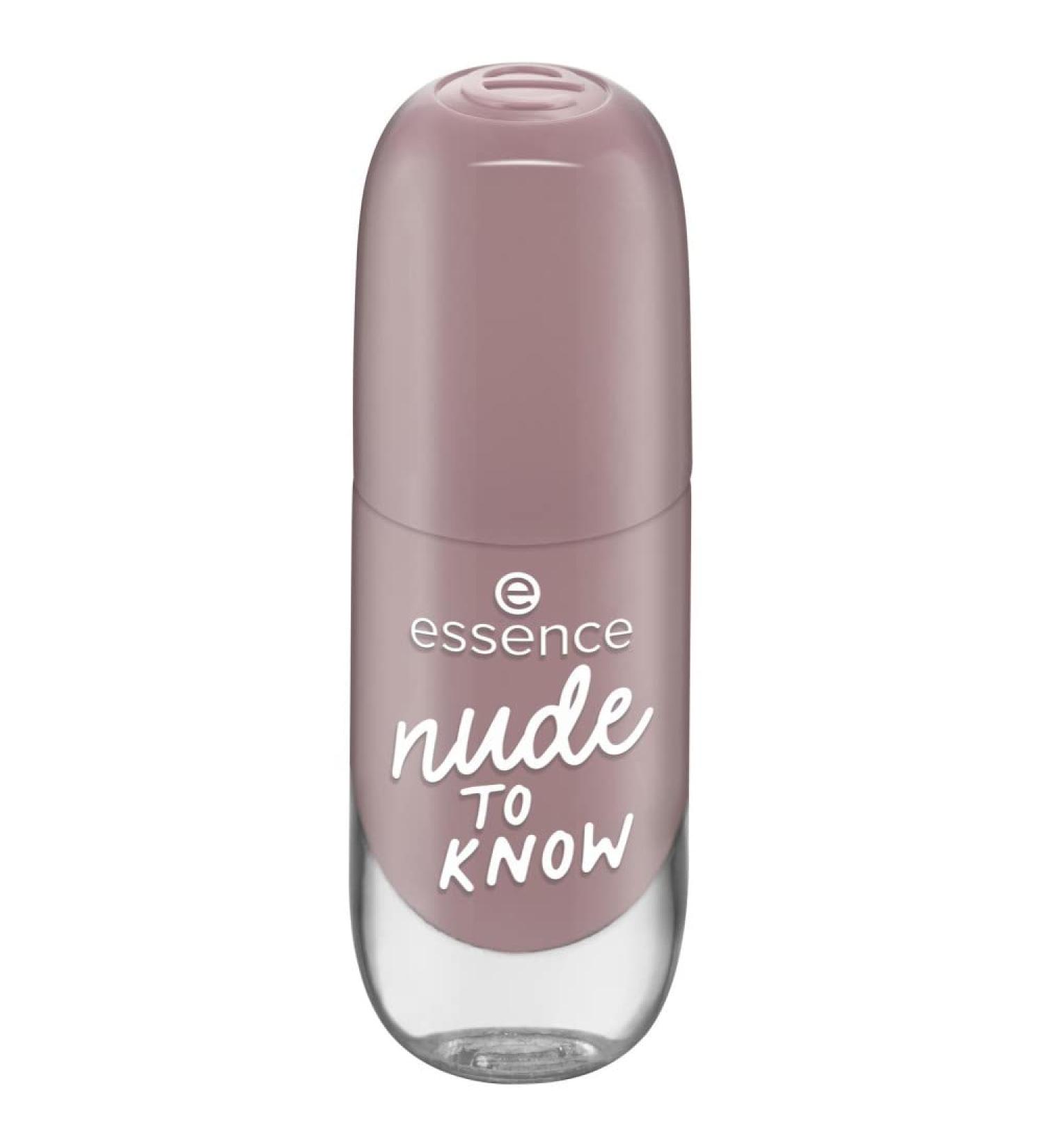 Essence Gel Nail Colour Gel Polish No. 30 Nude To Know Nude Express Result Long-Lasting Colour-Intense Gely Shiny No Acetone Vegan Microplastic Particles Free (8 ml) - Buy Online on GoSupps.com