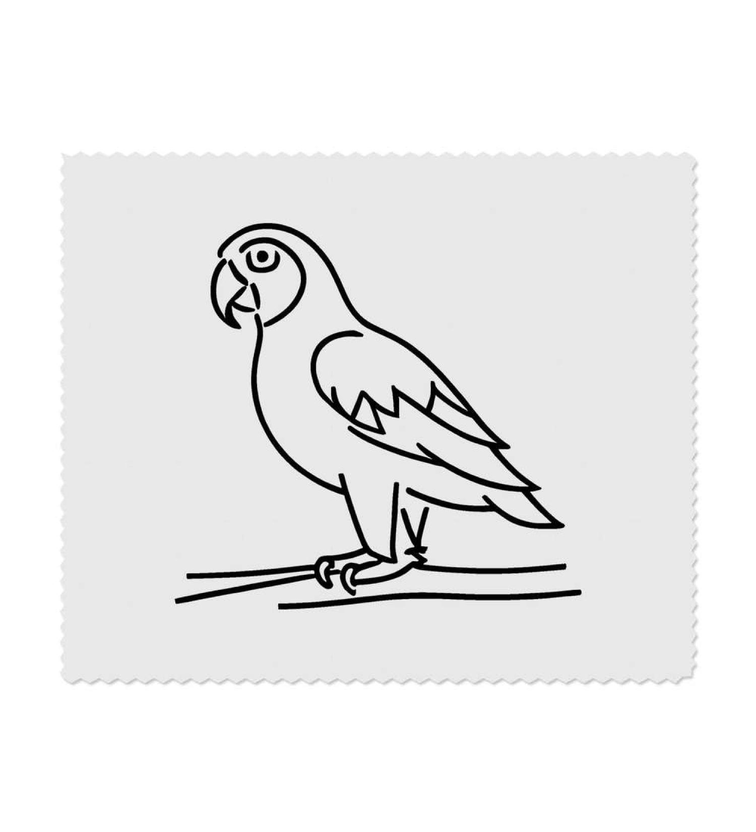 Buy 2 x Perched Parrot Microfiber Cleaning Cloths | Eco-Friendly Durable & Machine Washable - Buy Online on GoSupps.com
