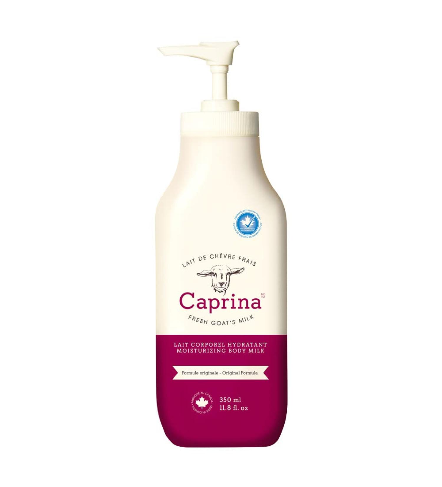 Caprina by Canus Fresh Goat's Milk Body Lotion Original Formula 11.8oz - Buy Online on GoSupps.com