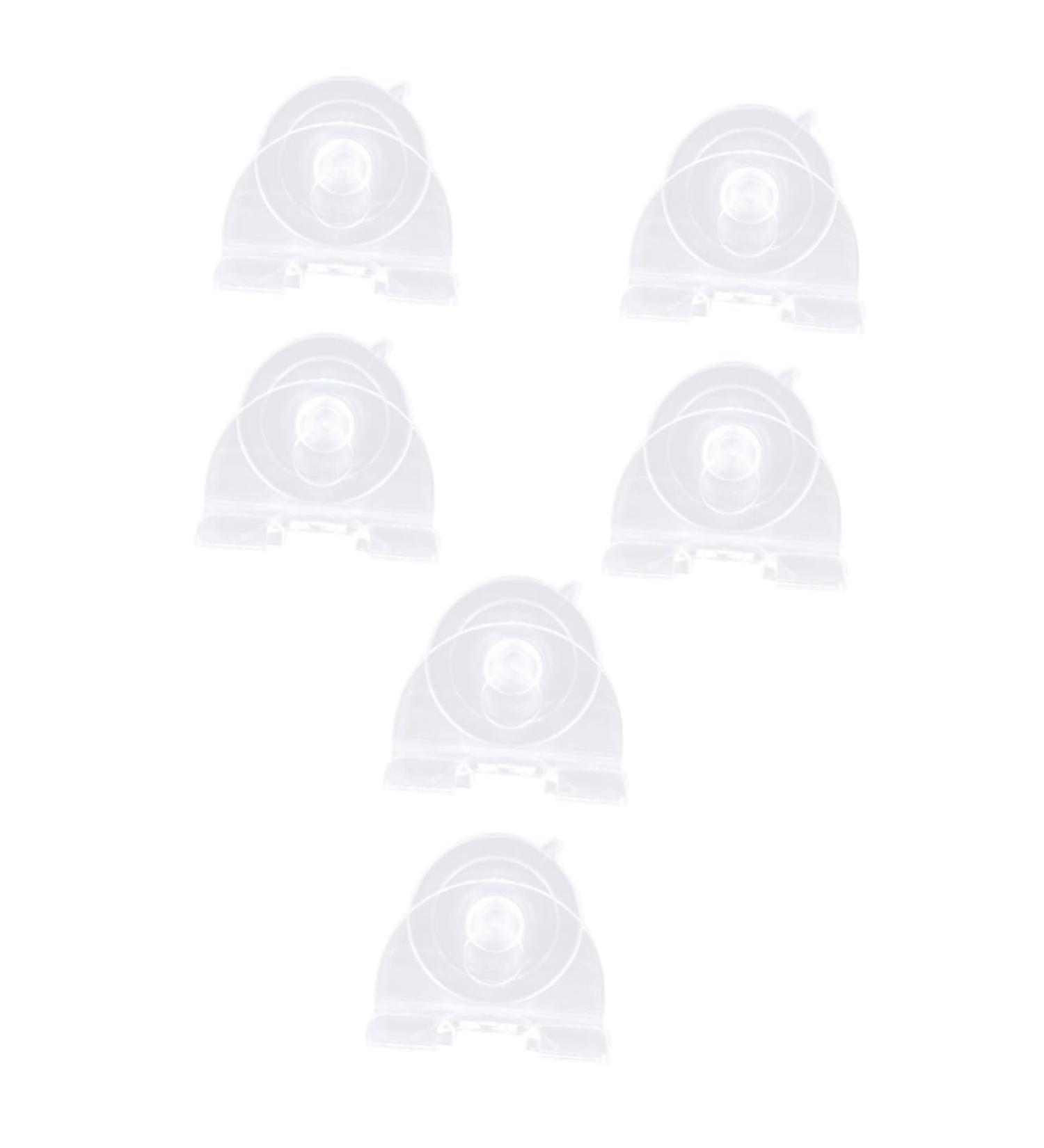 Cabilock 6 StK Shaver Holder & Bathing Organizer - Suction Cup Razor Hooks for Men | Shower Towel & Razor Stand Resin Holder - Buy Online on GoSupps.com