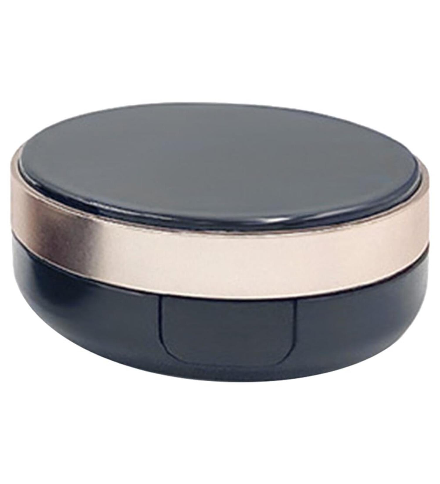 FOMIYES Box Makeup Container Black Container Dispenser Container Powder Container with Puff Makeup Powder Container Small Powder Container Travel Powder Puff Abs Body - Buy Online on GoSupps.com