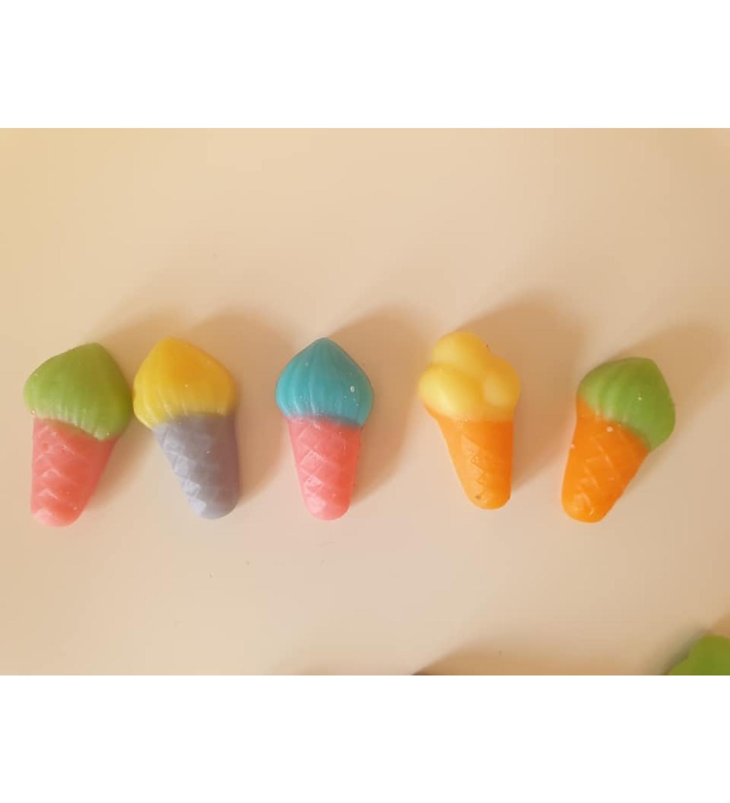 Iie cream cone sweets | Fruity gummy treats | Party favourites | HALAL (1.5kg) - Buy Online on GoSupps.com