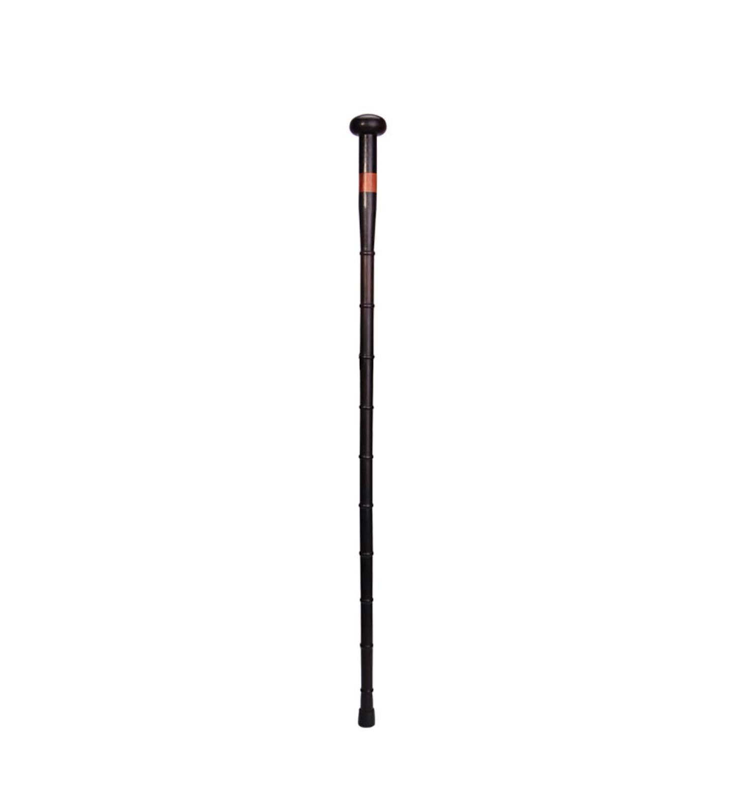 Wooden Walking Sticks Cane Elderly crutches Solid wood walking stick Round head Civilian rod Bamboo stick body 86 cm long Available as needed Truncated by yourself Mobility Aid for Elderly Senior
