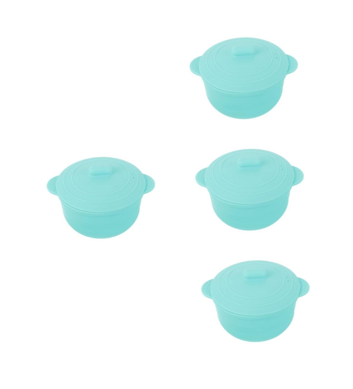 Beaupretty 4-Pack Silicone Wax Melts & Skin Care Heating Bowls | Travel-Friendly Hair Removal Solutions - Buy Online on GoSupps.com