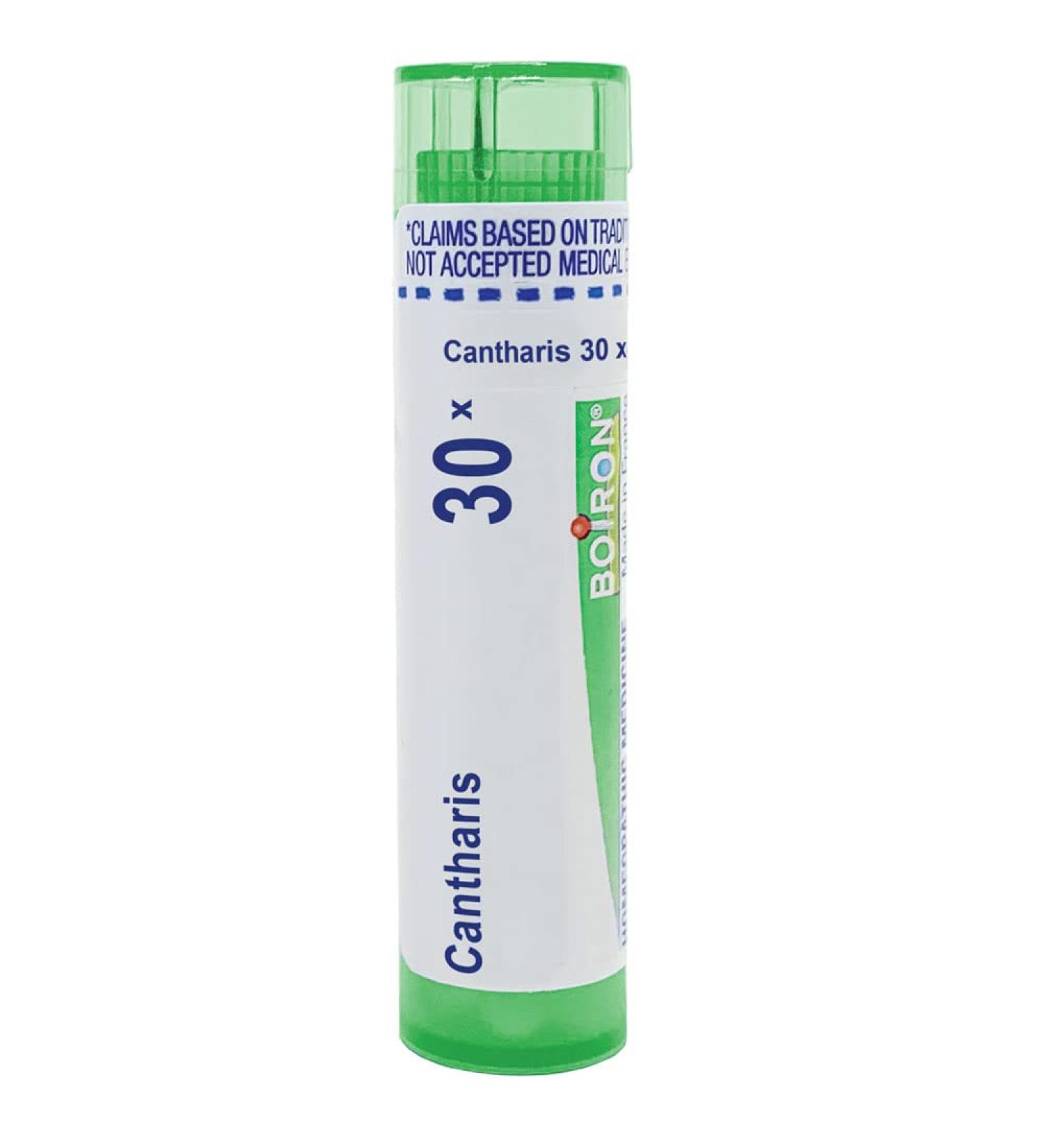Boiron Cantharis 30X - 80 Pellets for Blisters & Burning Pain Relief | Fast International Shipping - Buy Online on GoSupps.com