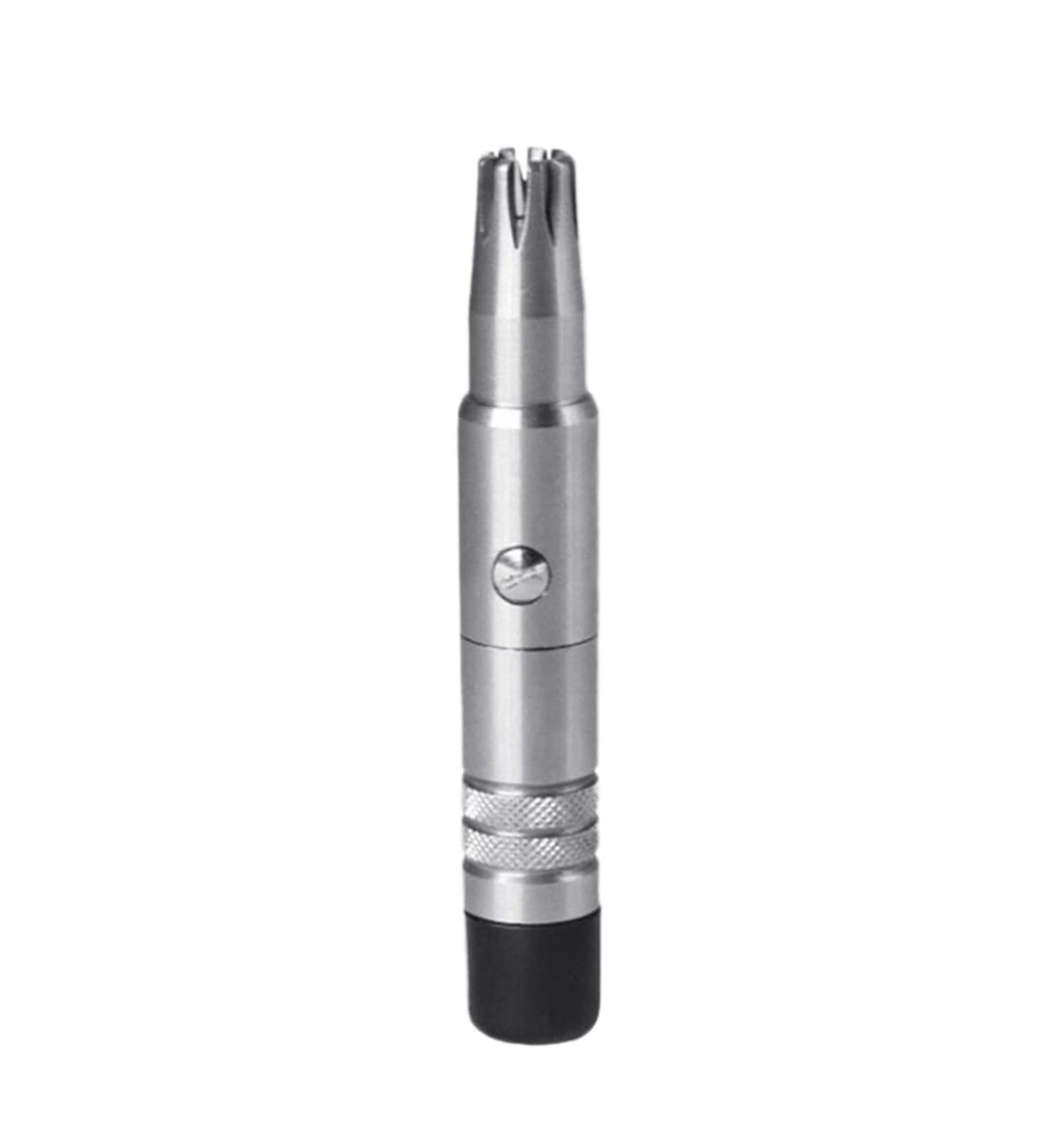 Nose Hair Trimmer - Stainless Steel Manual Ear & Nose Shaver for Men | Washable Face Care Device - Buy Online on GoSupps.com