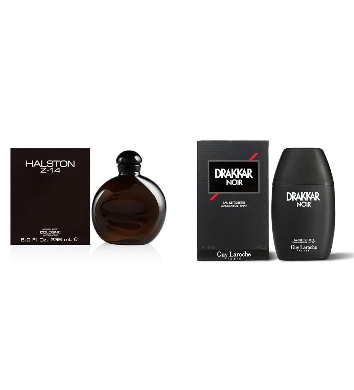 HALSTON Z-14 for Men 8.0 oz Cologne Spray & Drakkar Noir By Guy Laroche - Original Vintage Designer Fragrance Blend For Men - Fresh - Buy Online on GoSupps.com