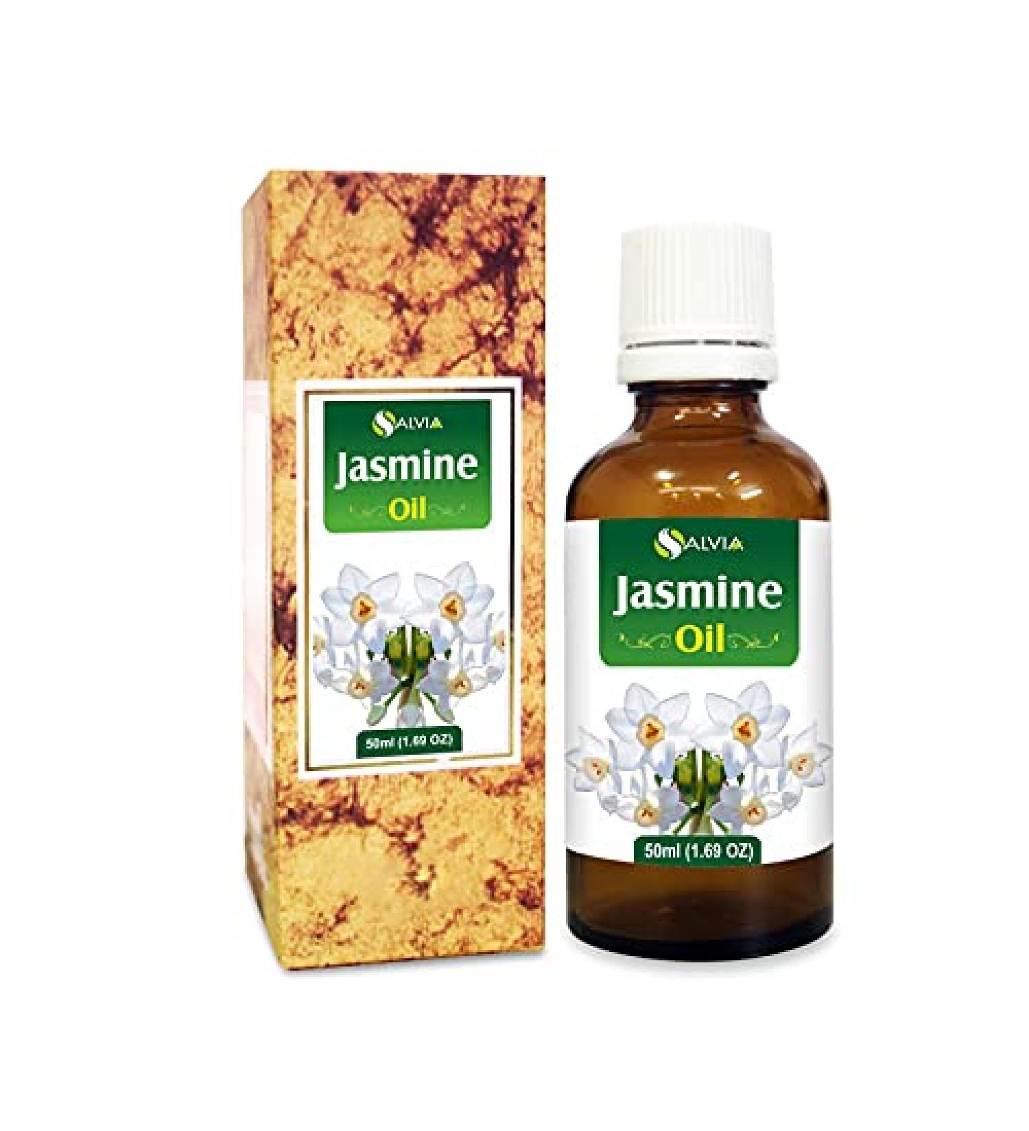 Jasmine (Jasminun officinale) 100% Natural Pure Carrier Oil 50ml - Buy Online on GoSupps.com