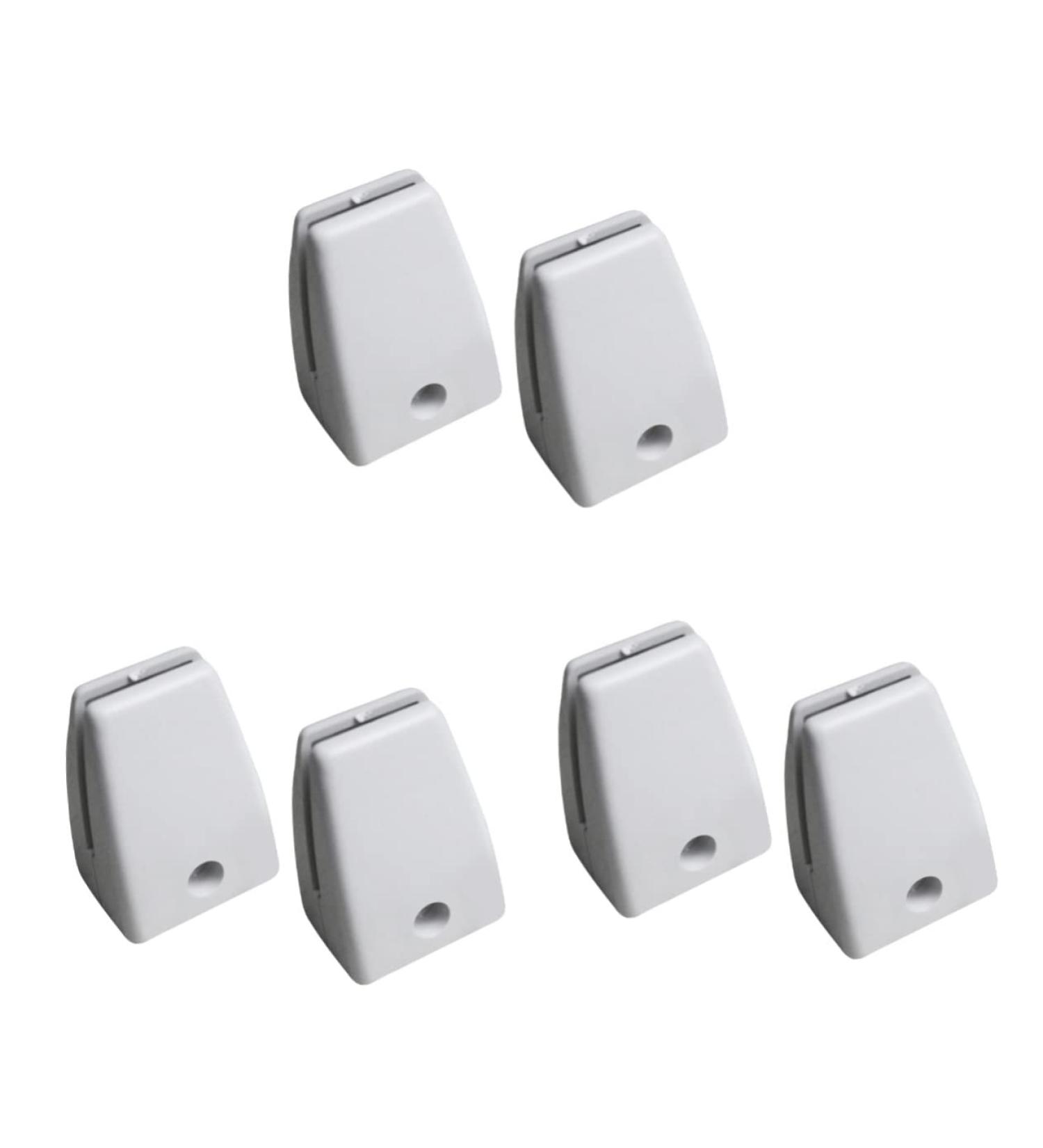 COHEALI 6 pcs Partition Desk for Baffle Divider Glass Support Table Clamp Clamps Clip Bracket Screen Whitex3pcs mediumx3pcs - Buy Online on GoSupps.com