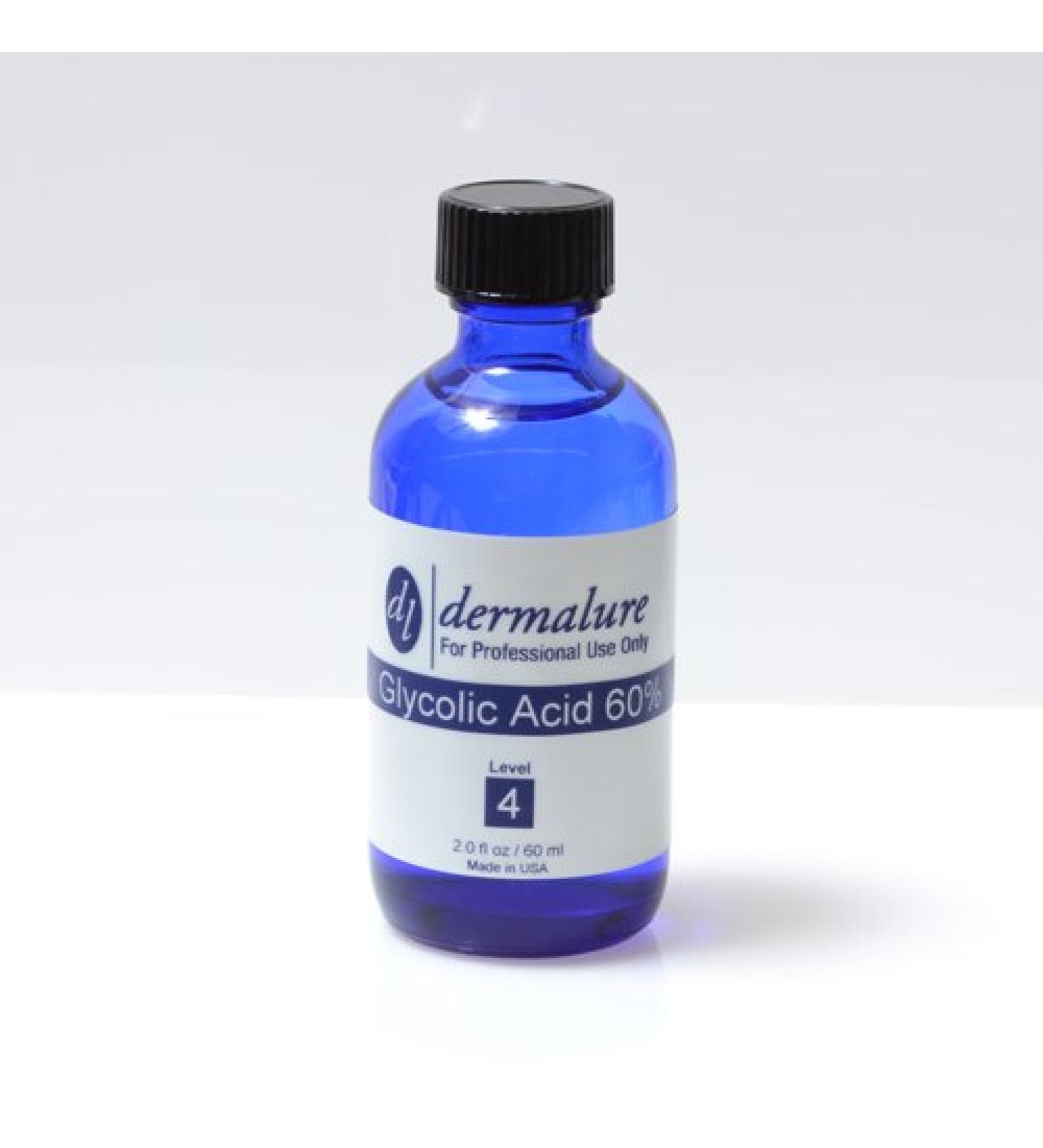 Glycolic Acid Peel 60% Medical Grade 2oz. 60ml (Level 4 pH 0.6)