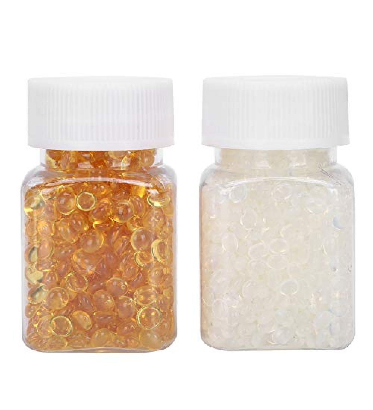 Hair Extension Granulate & Glue Beads | Hot Fusion Keratin Beads - 50g x 2 Bottles | International Shipping - Buy Online on GoSupps.com