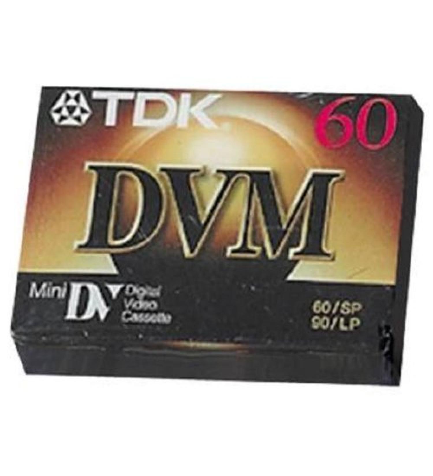 TDK DVM60 Mini DV Tape 60 min. (Discontinued by Manufacturer)