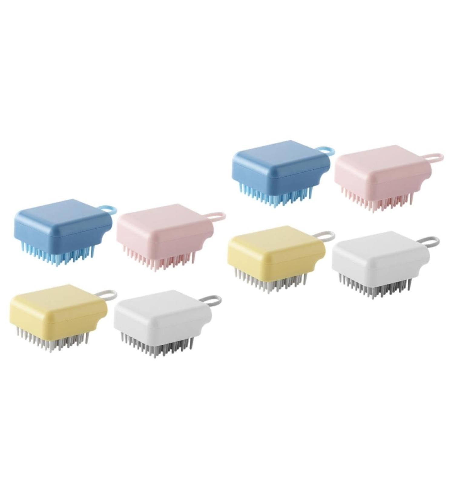 FRCOLOR 8 STK Massage Shampoo Brush & Body Washer - Scalp Scrubber for Hair Care & Shower Use - Buy Online on GoSupps.com