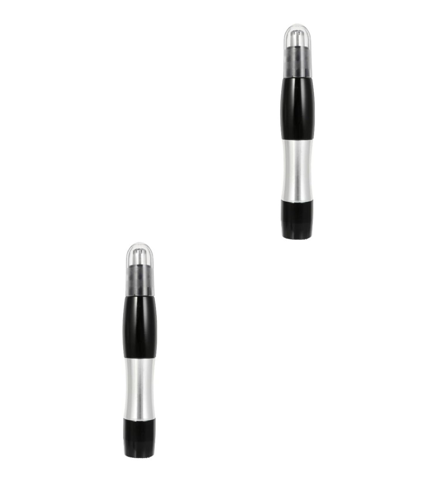 Minkissy Nose Hair Trimmer - 2 Pcs Electric Nose Hair Remover & Facial Hair Razor for Smooth Skin - Buy Online on GoSupps.com