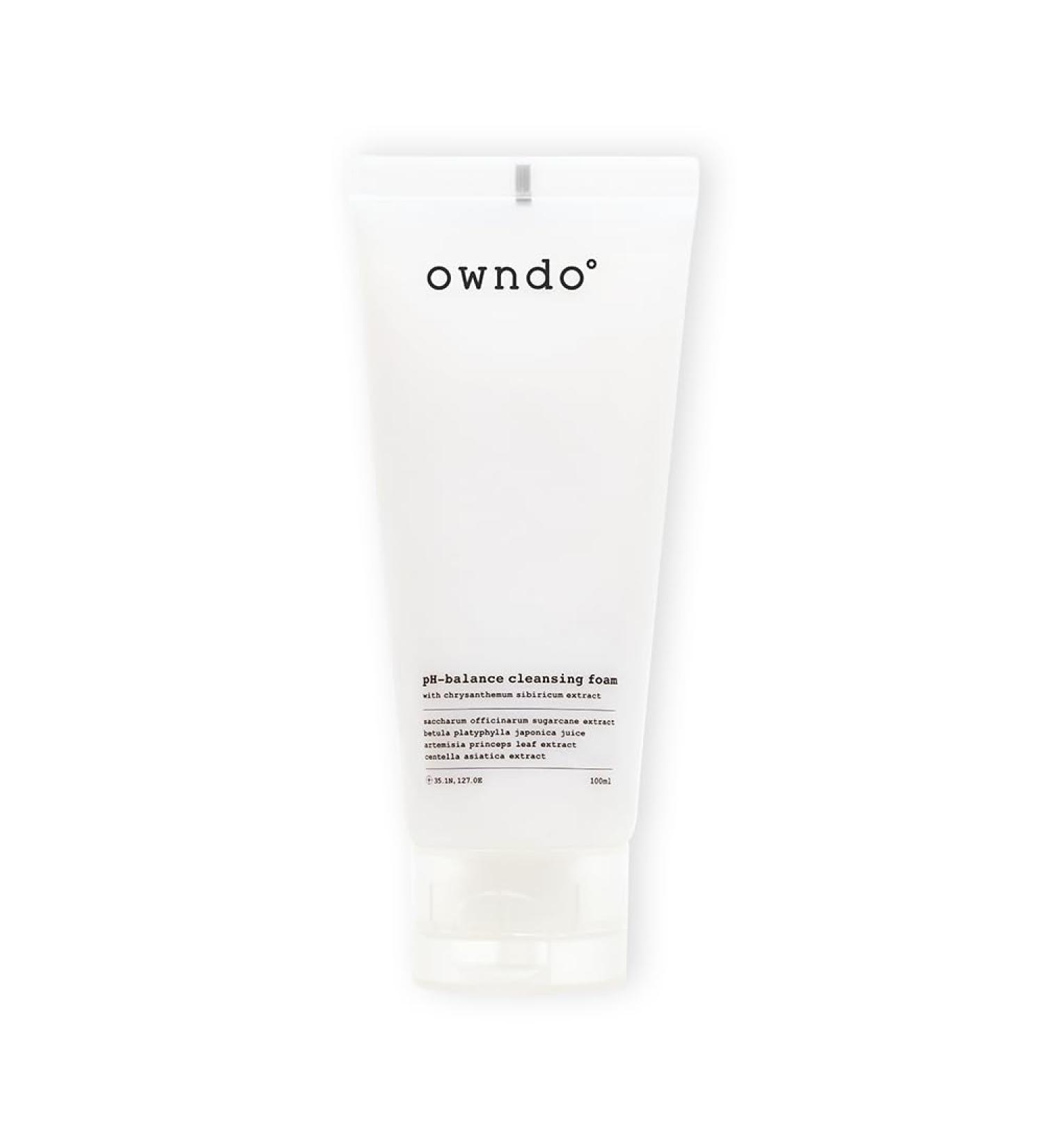 Vegan Facial Cleanser - pH-Balanced Cleansing Foam with Chrysanthemum | OnDo Personal Care - Shop Internationally - Buy Online on GoSupps.com