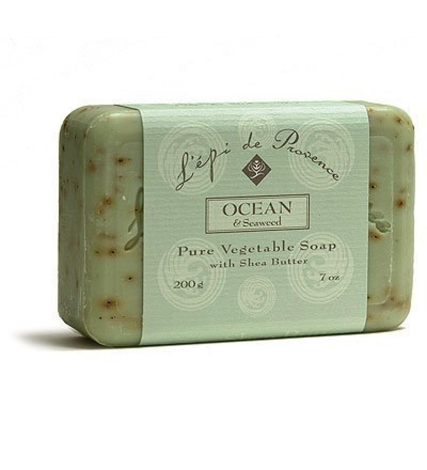 L'Epi de Provence 200g Ocean Seaweed Shea Butter Enriched Triple Milled French Soap
