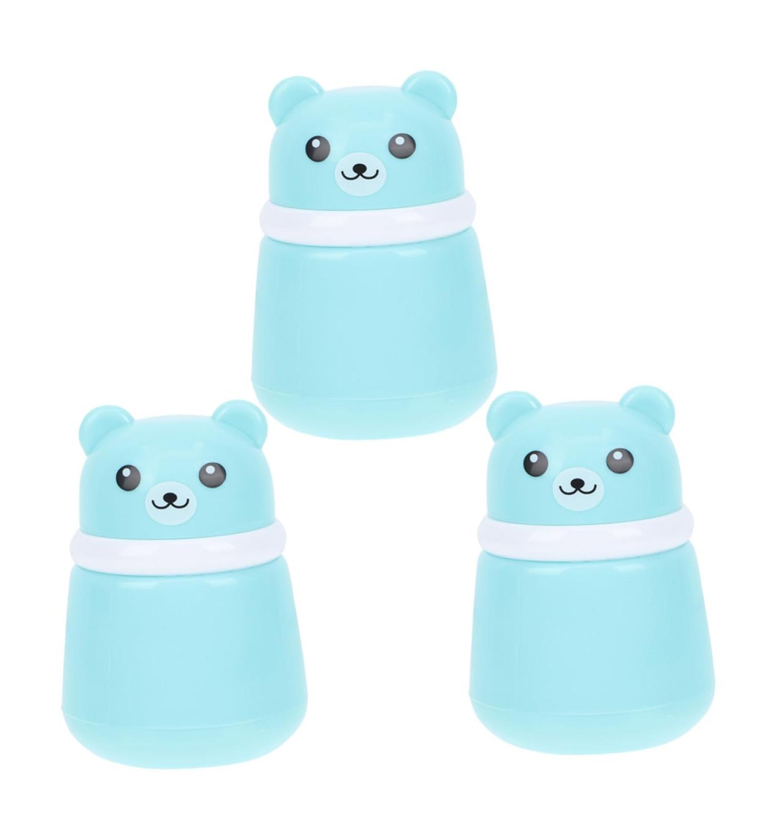 ibasenice 3 Pi ces Houppette Et Pot Pour Poudre Corporelle Pot De Poudre Avec Houppette Bo te De Pour Gar on Fille De Pour Distributeur De De Voyage - Buy Online on GoSupps.com