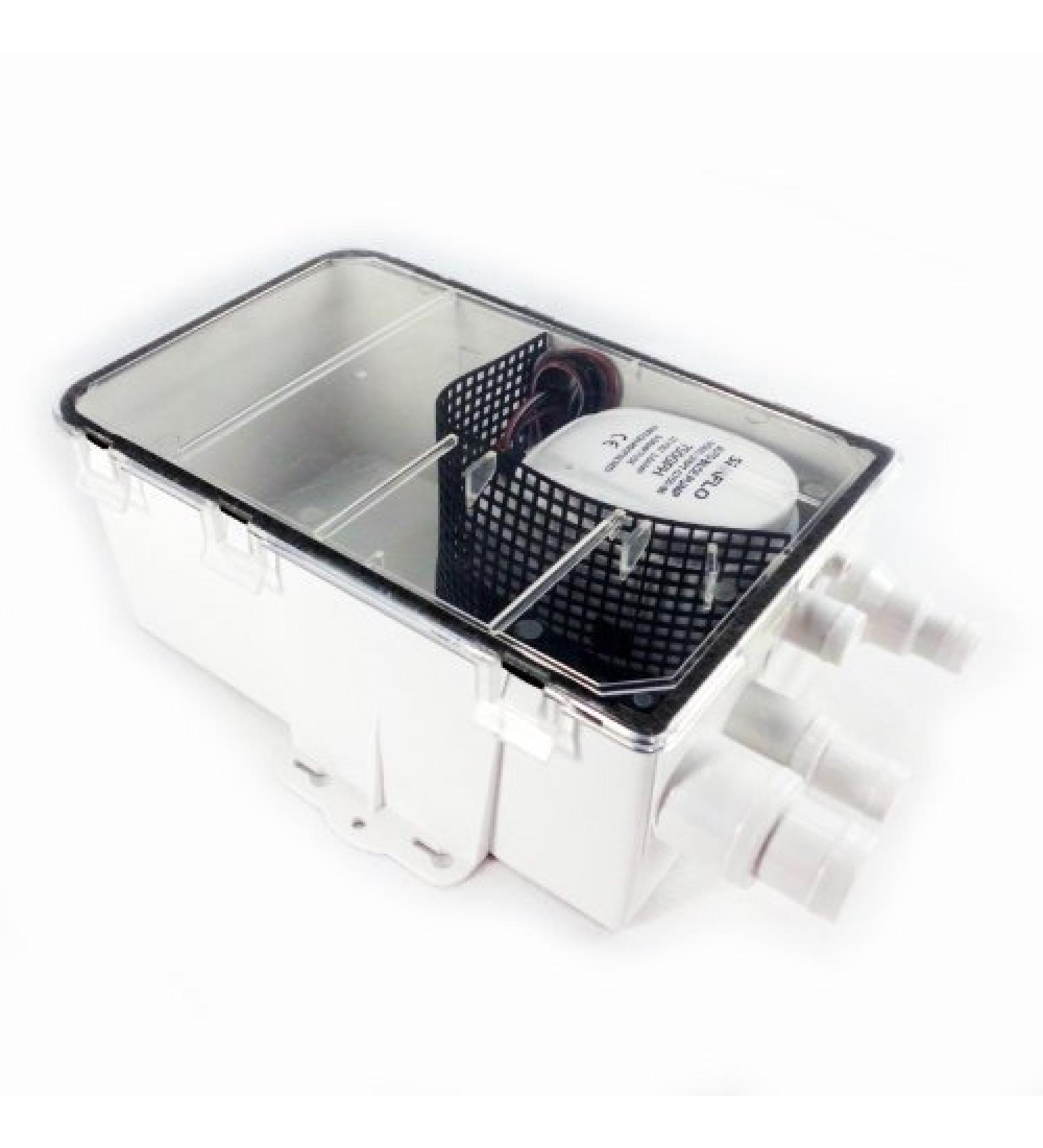 SEAFLO DC Shower Sump Pump System Box Multi Inlet 12V 750GPH