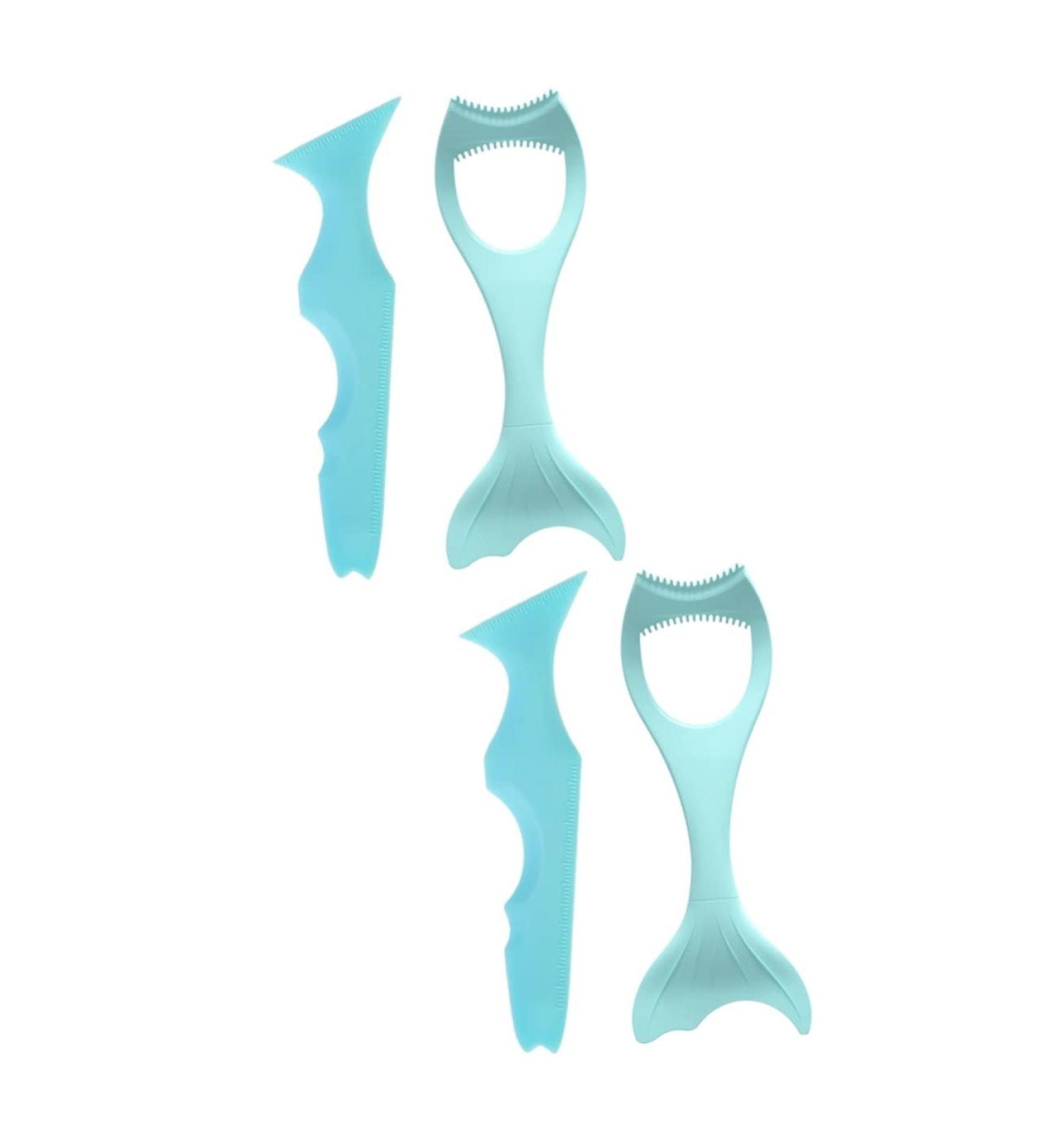 Beavorty Make Up Stencils 4 Pcs Heated Lash Curler Face Cream Applicator Silicone Make up Tools Baffle Miss Pads Cosmetic 15x5.7cmx2pcs - Buy Online on GoSupps.com