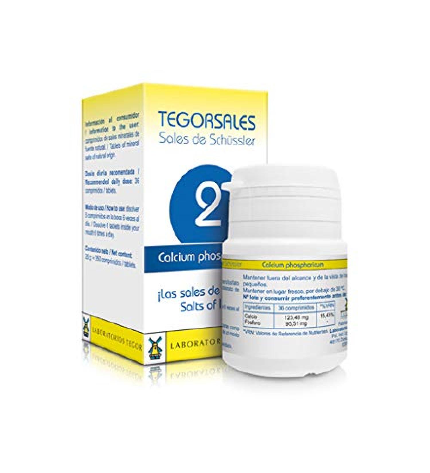 Tegorsal Nº 2 20 g comprimidos