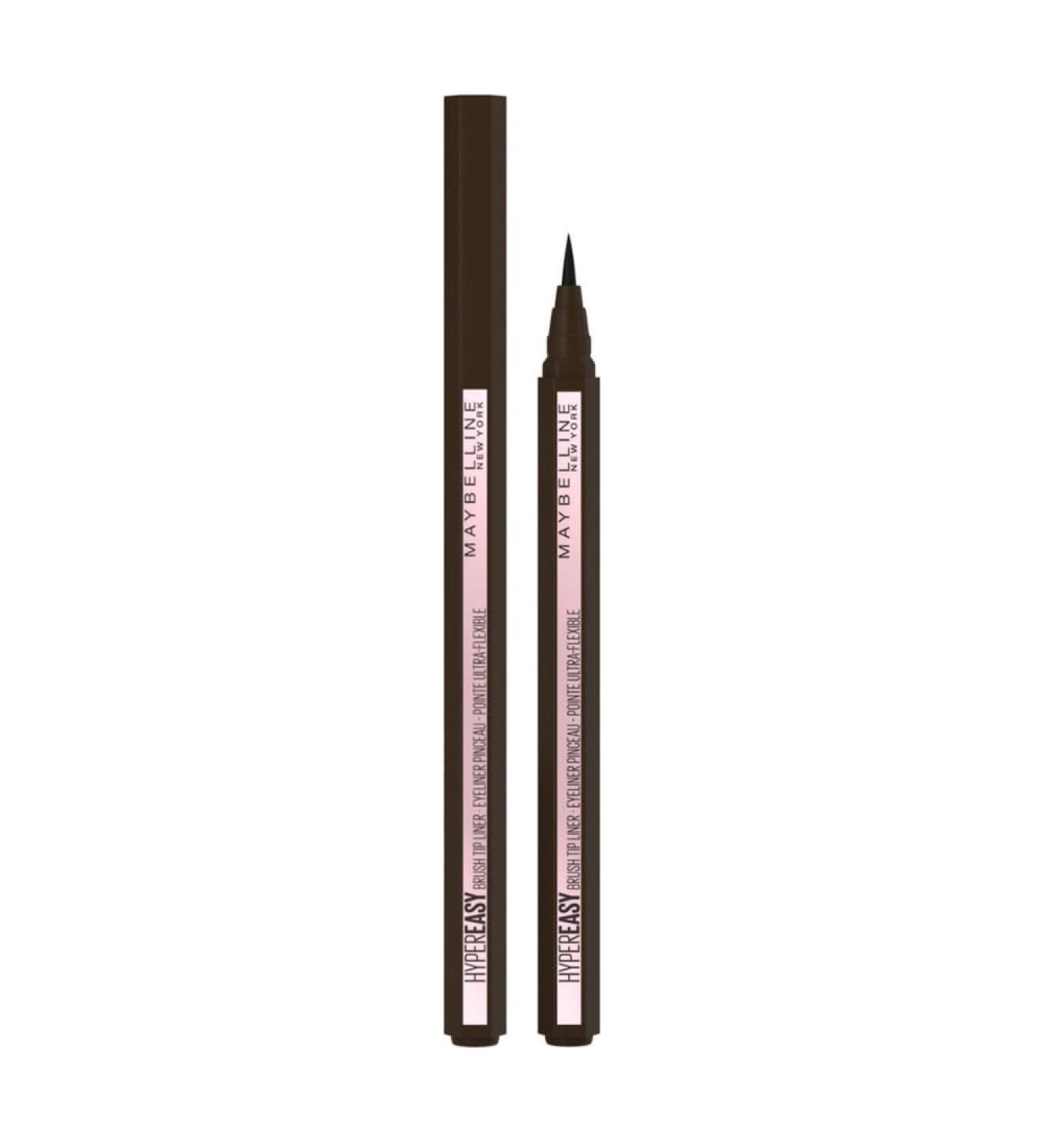 Maybelline New York Maybelline HYPER EASY LINER NU 810 PITCH BROWN eyeliner 801 bruin 1 unit Pack of 1