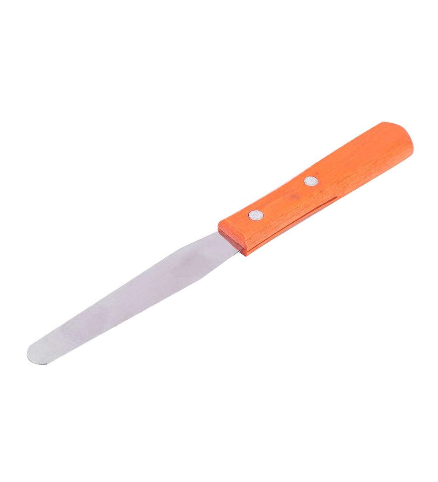 Wooden Depilatory Wax Applicator - Hair Removal Tool with Stainless Steel Handle (19.3 cm) - Perfect for All Skin Types | Buy Internationally - Buy Online on GoSupps.com