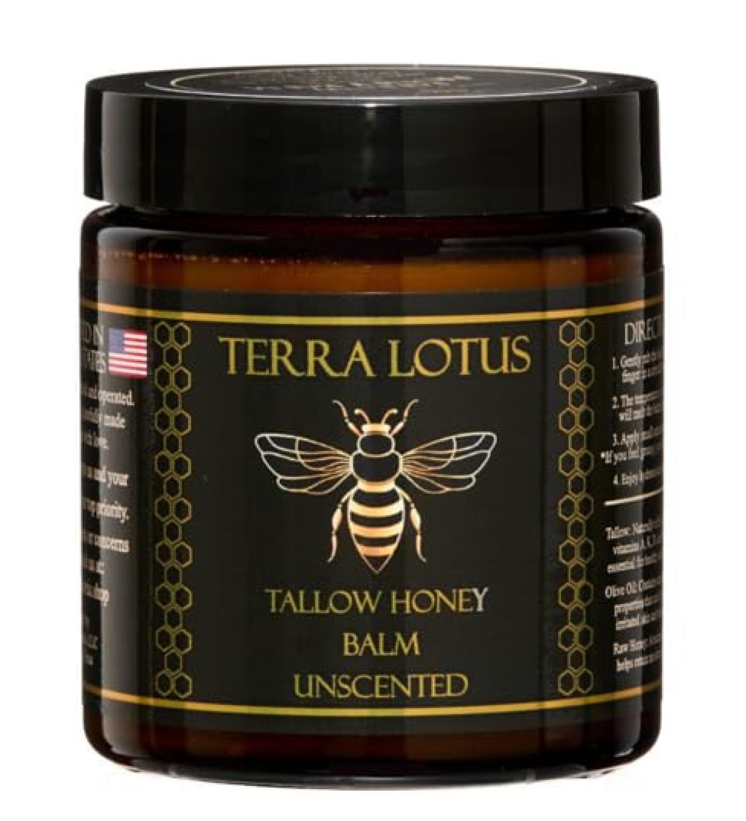 Organic Grass-Fed Beef Tallow Balm with Raw Honey - Moisturizing Cream for Soft Smooth Skin - Handmade All-Natural Moisturizer (4oz Unscented) Unscented 4 Fl Oz (Pack of 1) - Buy Online on GoSupps.com