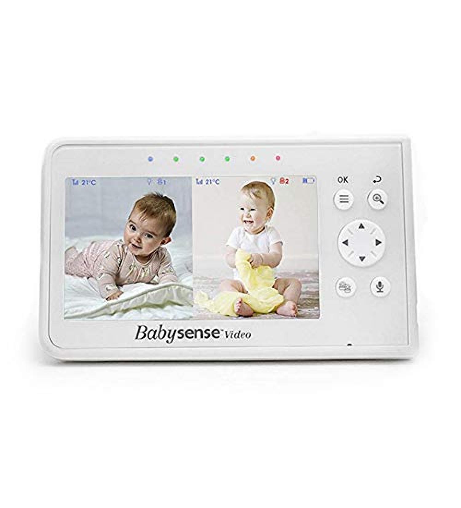 Babysense Split Screen Parent Unit for Video Baby Monitor V43